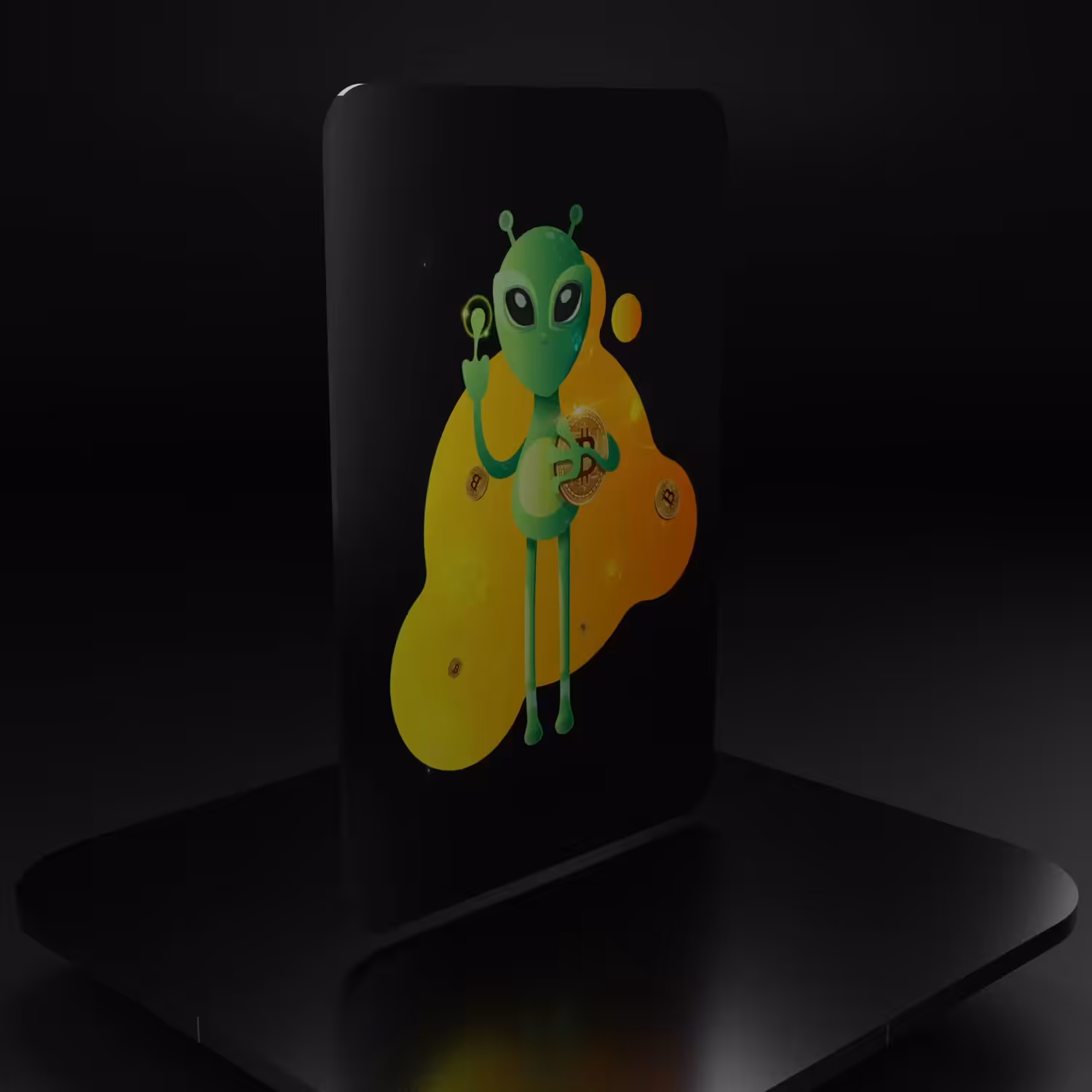 Crypto Aliens Card #01