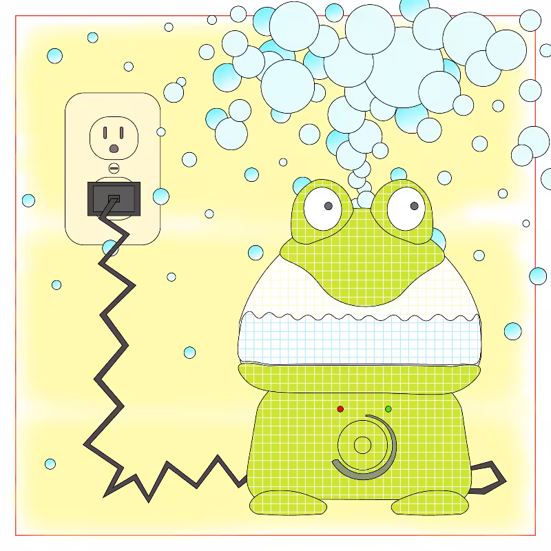 Frog Humidifier #47