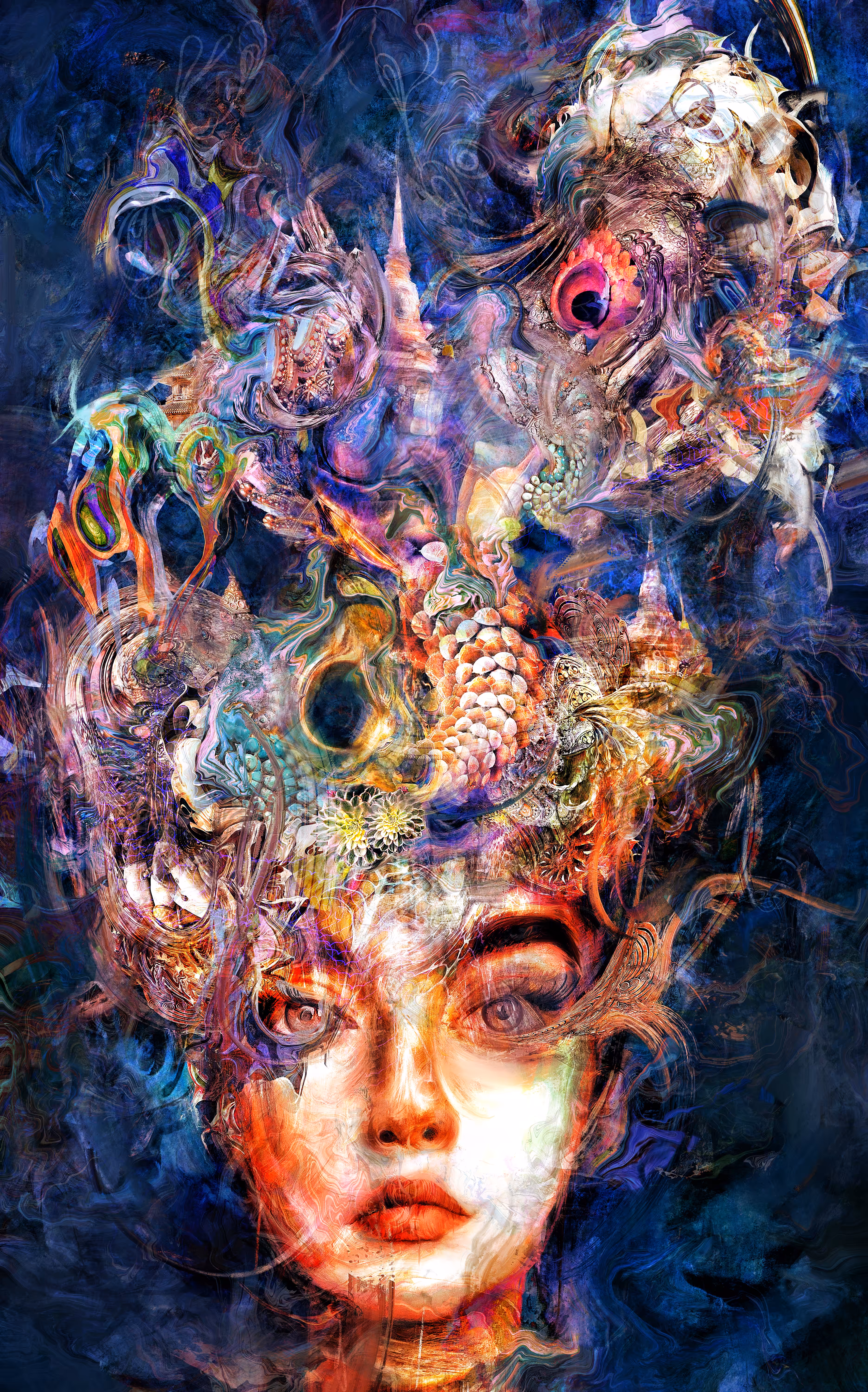 Trickled Glimpse