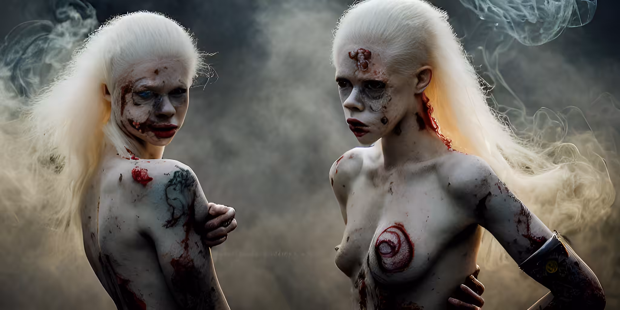 Battlefield Nudes - Death by two.