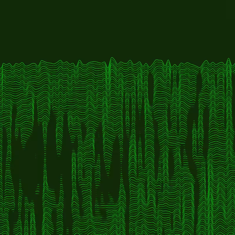 Mountains Waves and Valleys #50