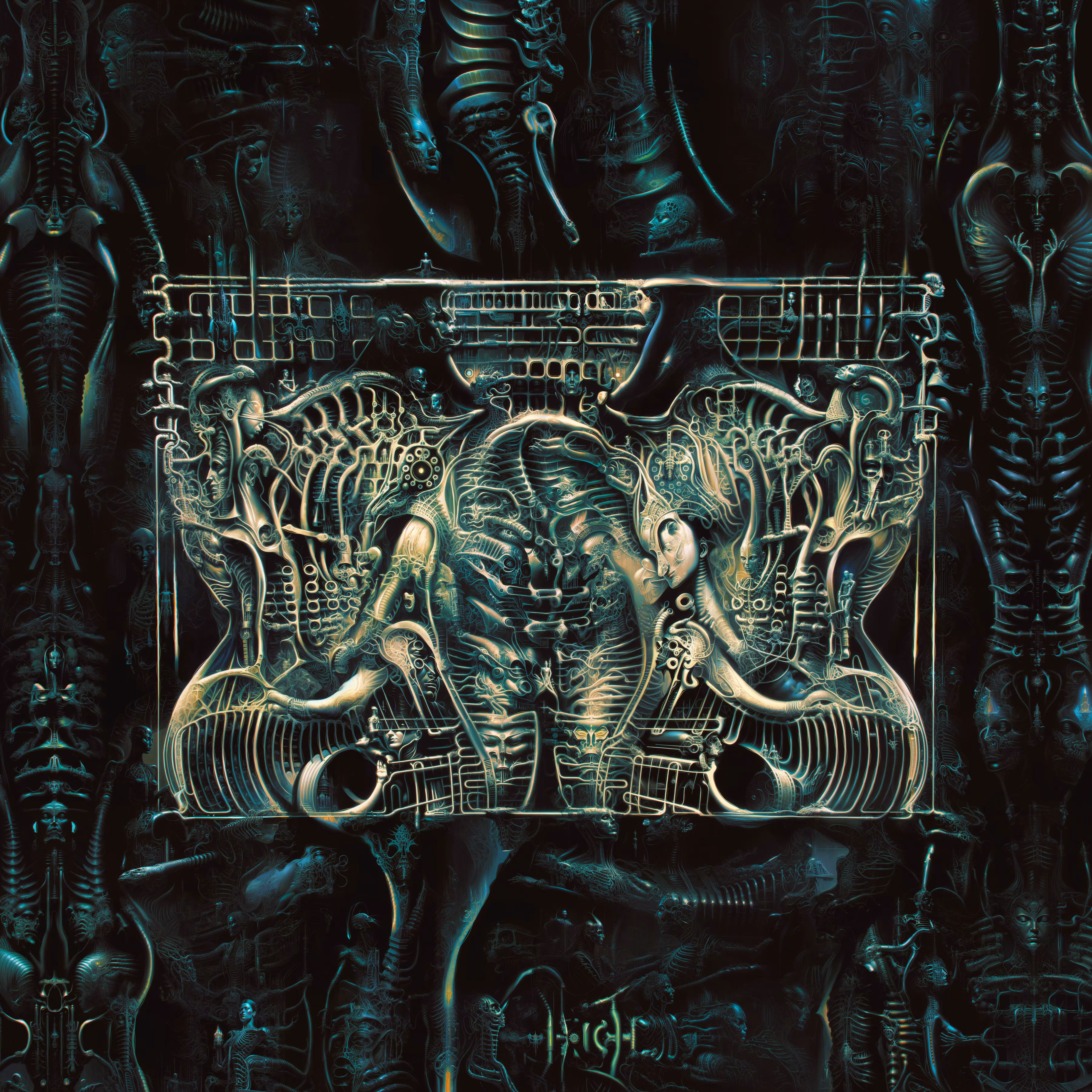  GigerAIsm : Evolution: Posteriori #4 : Somnium Mechanicus