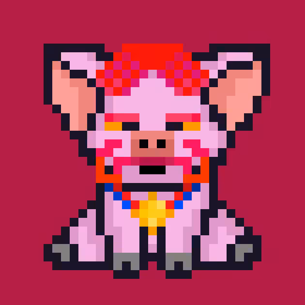 Punk Pig #00157