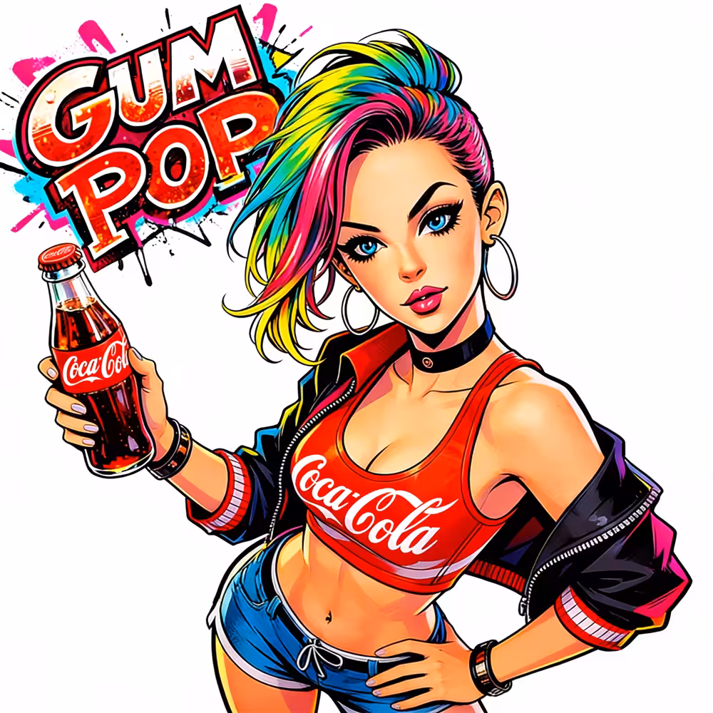 GUM POP - Sugar Rush Society: GUM POP 010 - Cola Pop Queen