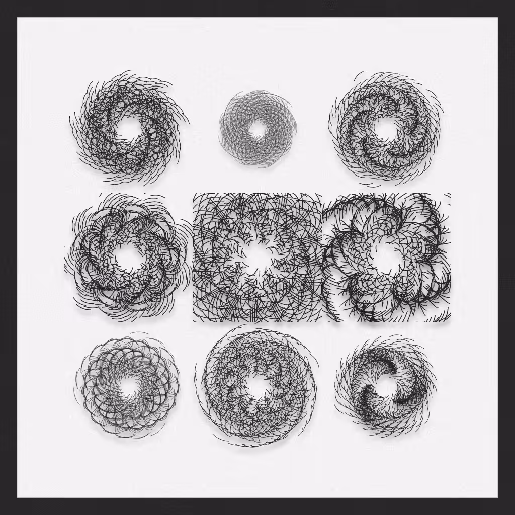 Spirograph Study #7