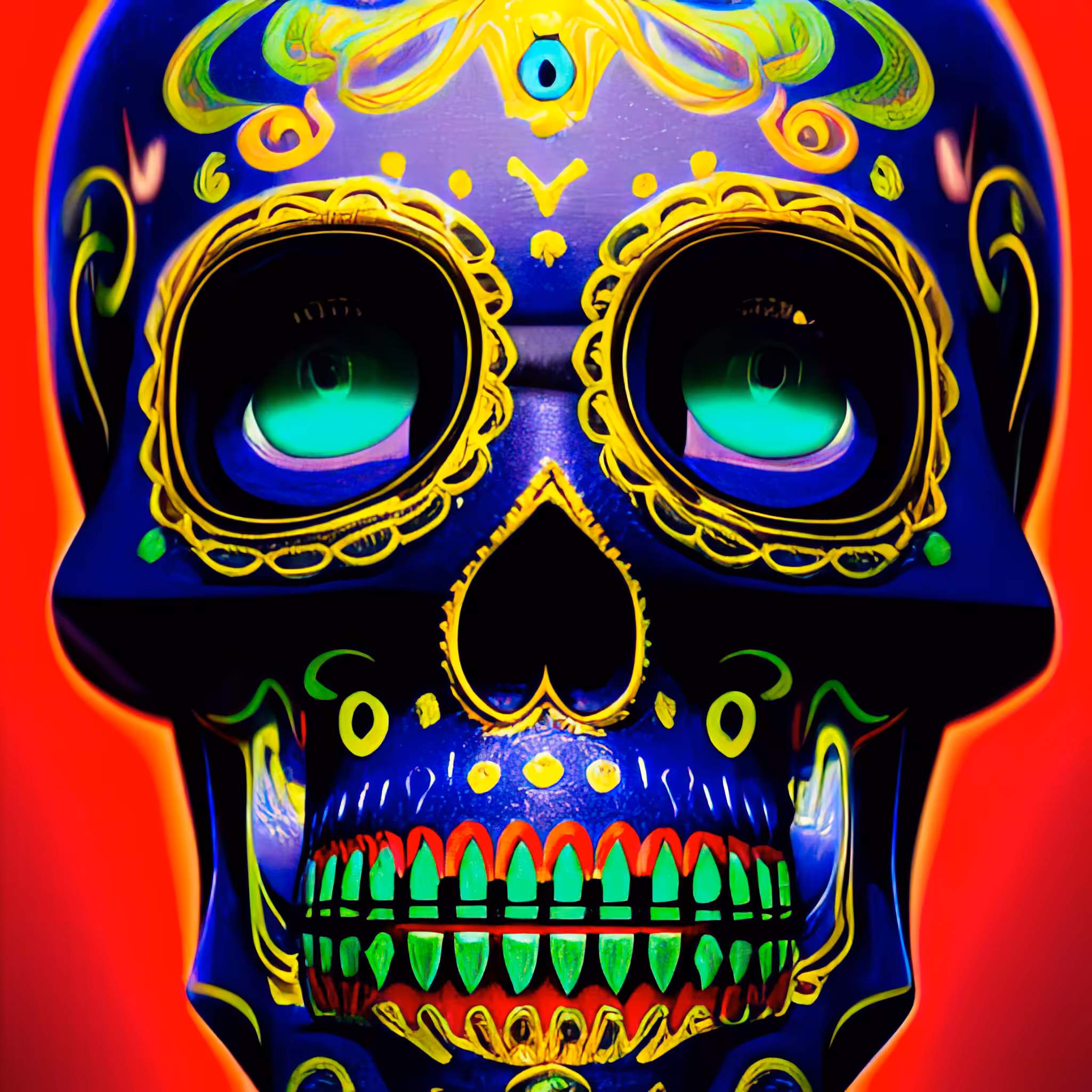 Head Case - A Color Study: Head Case #805