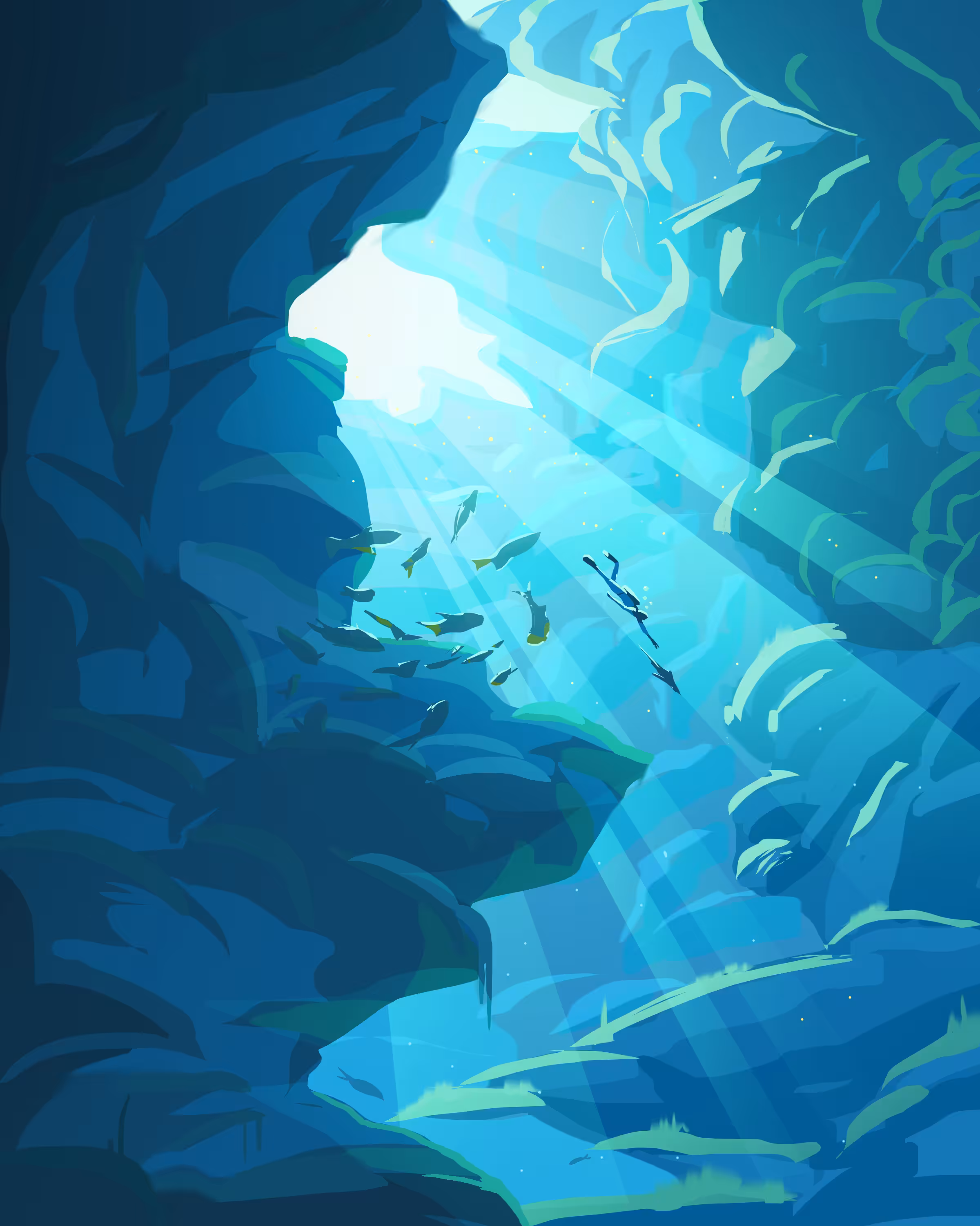 Underwater