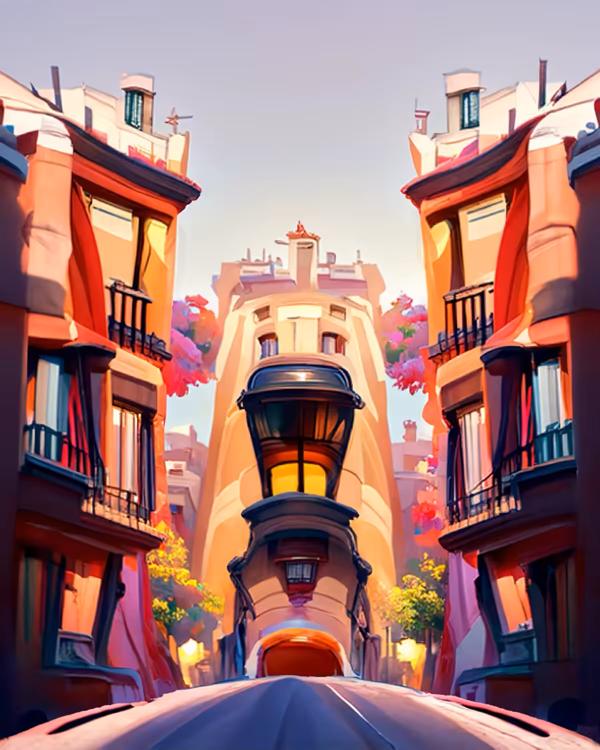 Street of Barcelona