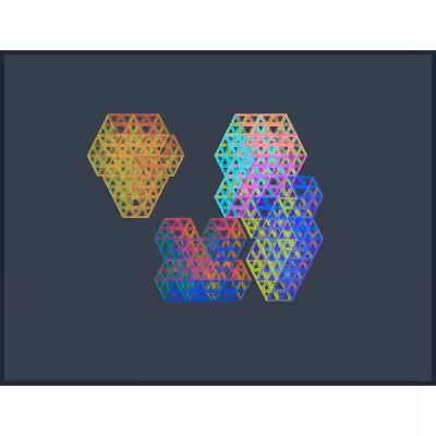 Brutalist Mesh Paintings #26