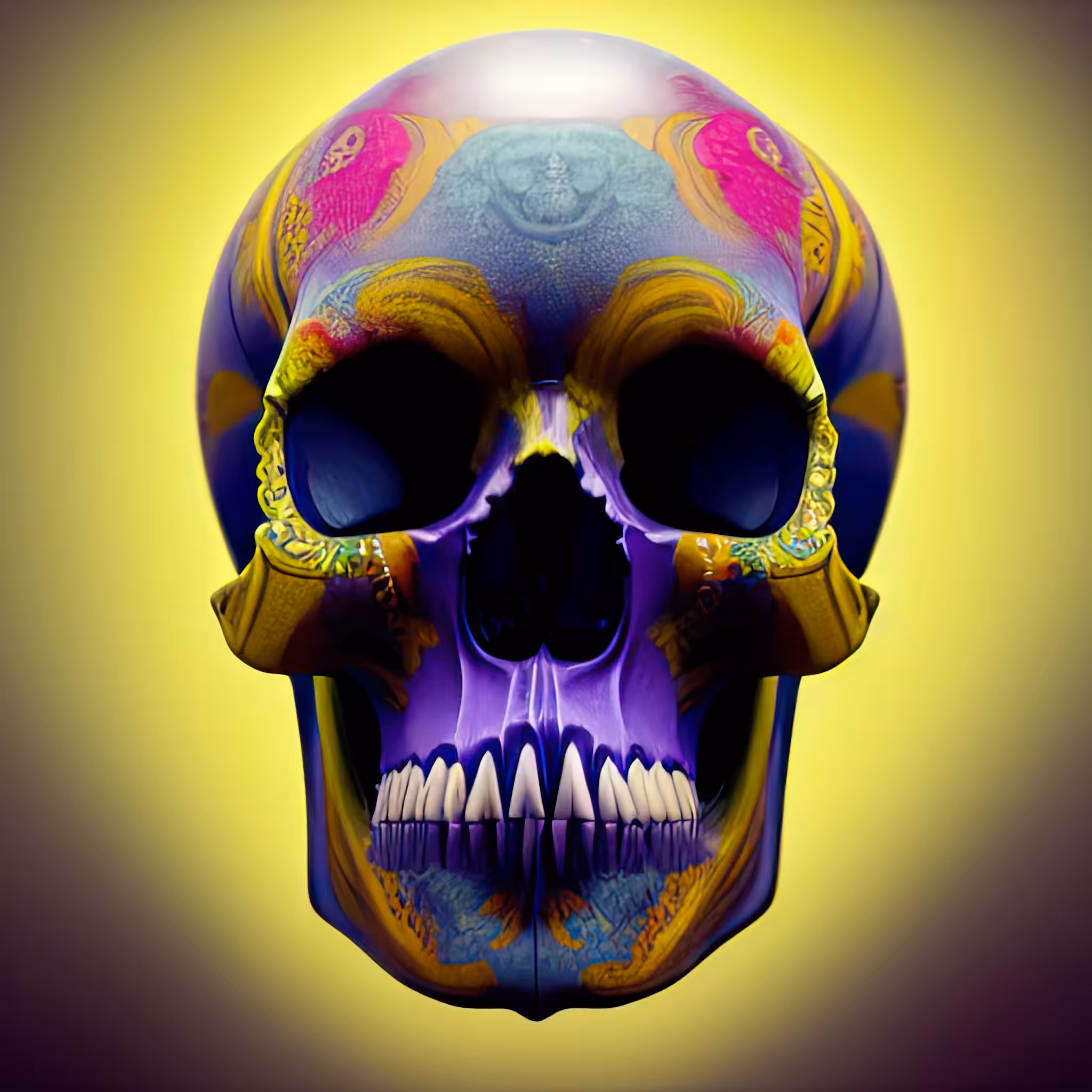 Head Case - A Color Study: Head Case #362