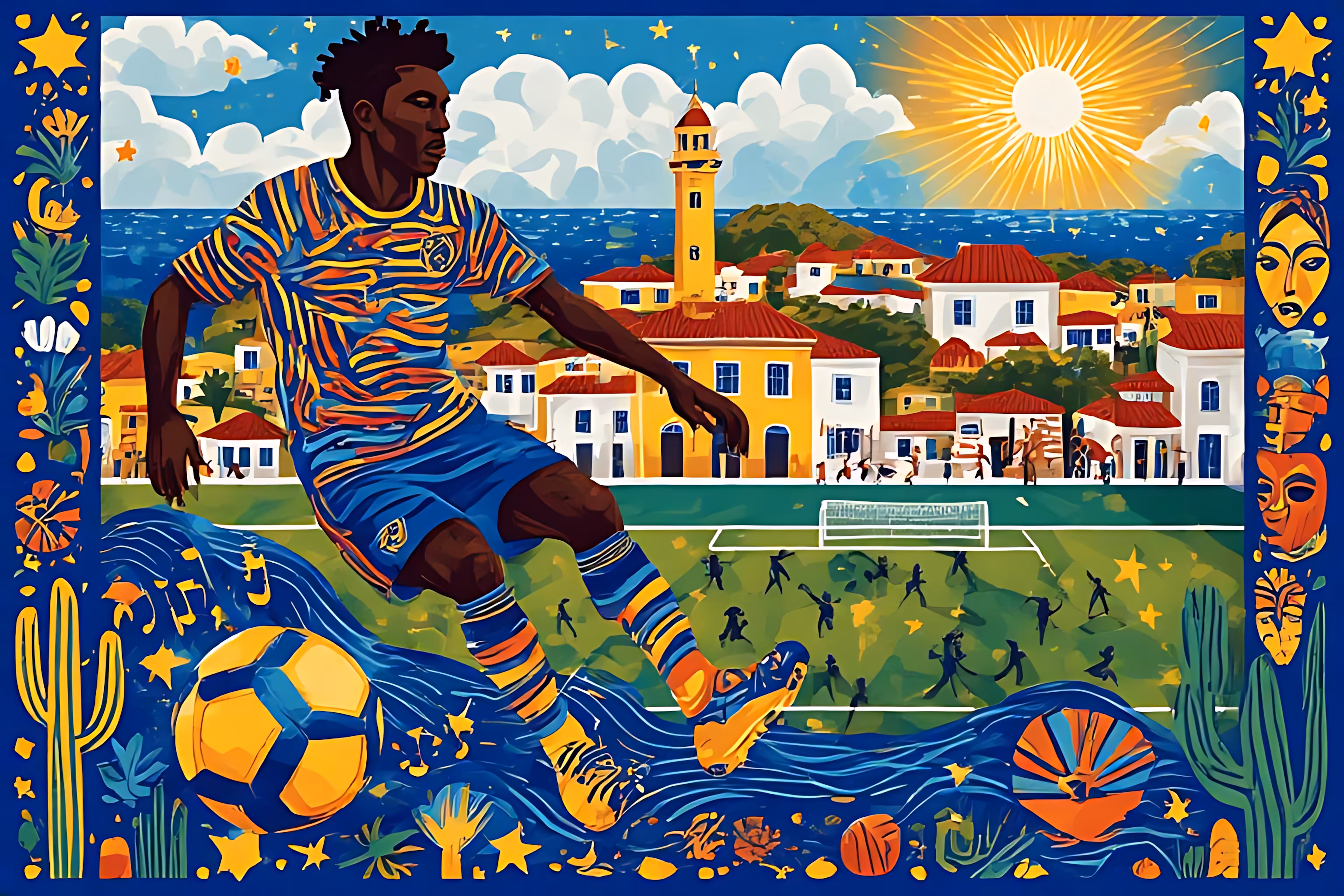 2026 WORLD CUP: 48 NATIONS | NFT COLLECTION: Curaçao Colorful Pearl of the Caribbean