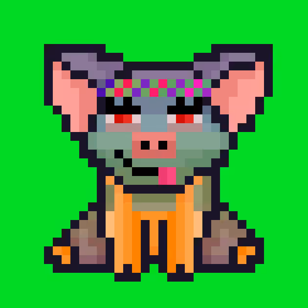Punk Pig #00018