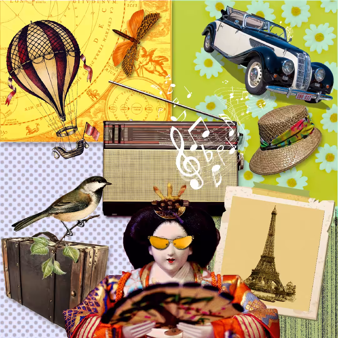 Collage  "Vintage"