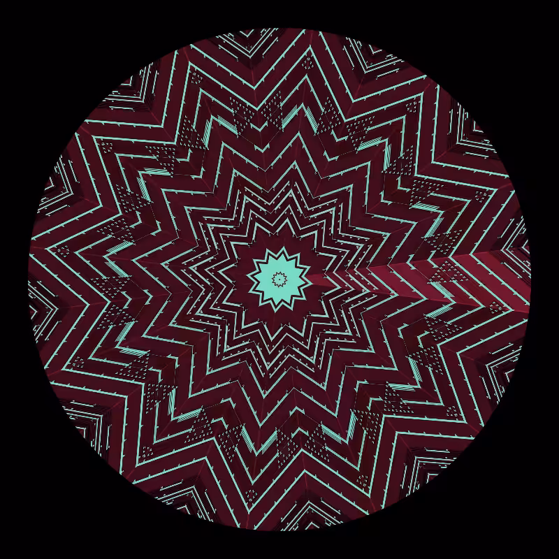 Binary kaleidoscope #11