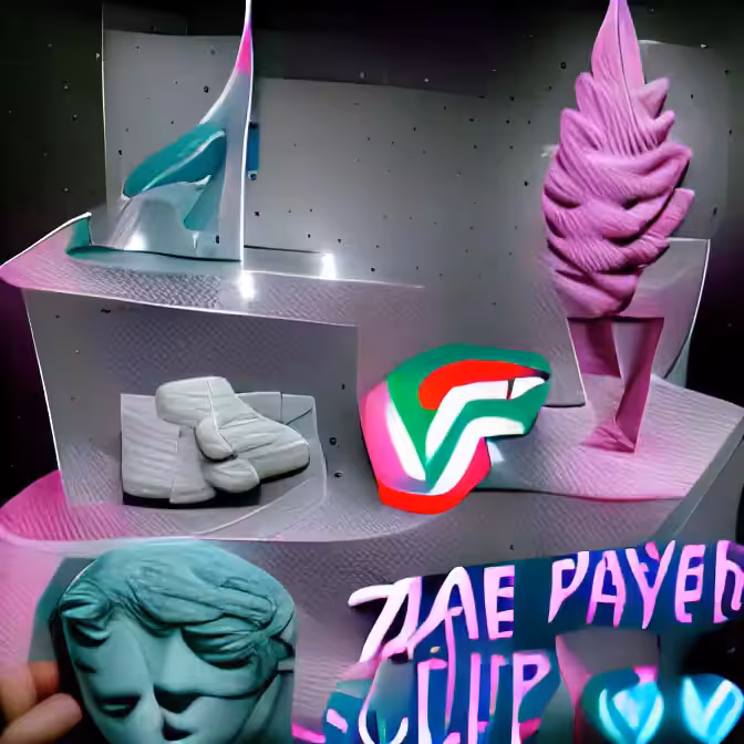 Vaporwave Sculpture 1