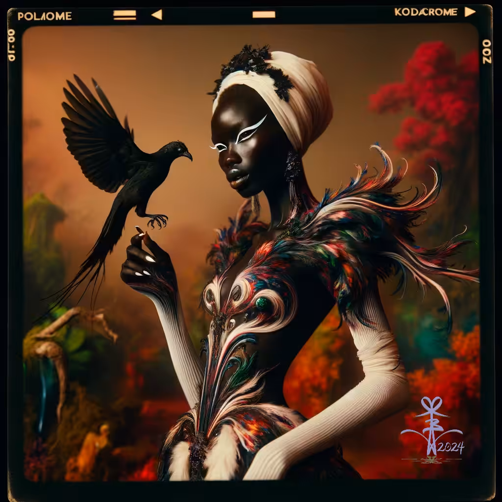 Raven’s Whisper: Sculptress in Flight