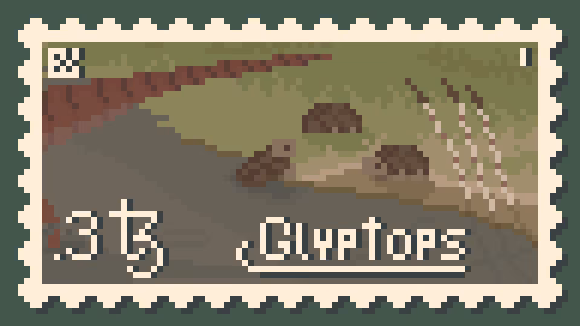 Morrison Stamps - Glyptops plicatulus