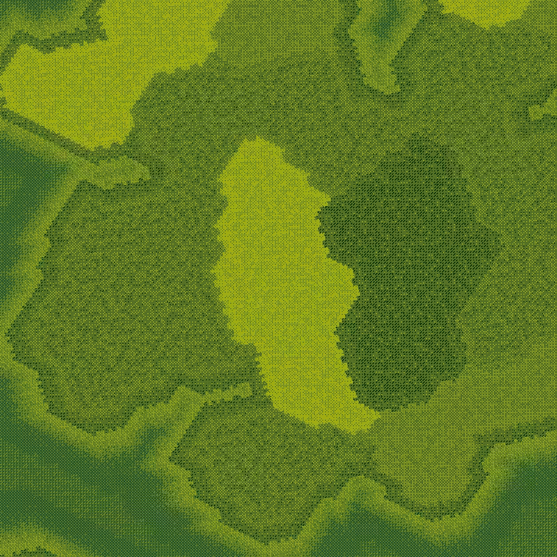 Littlecube Maps: Green Dithering #9