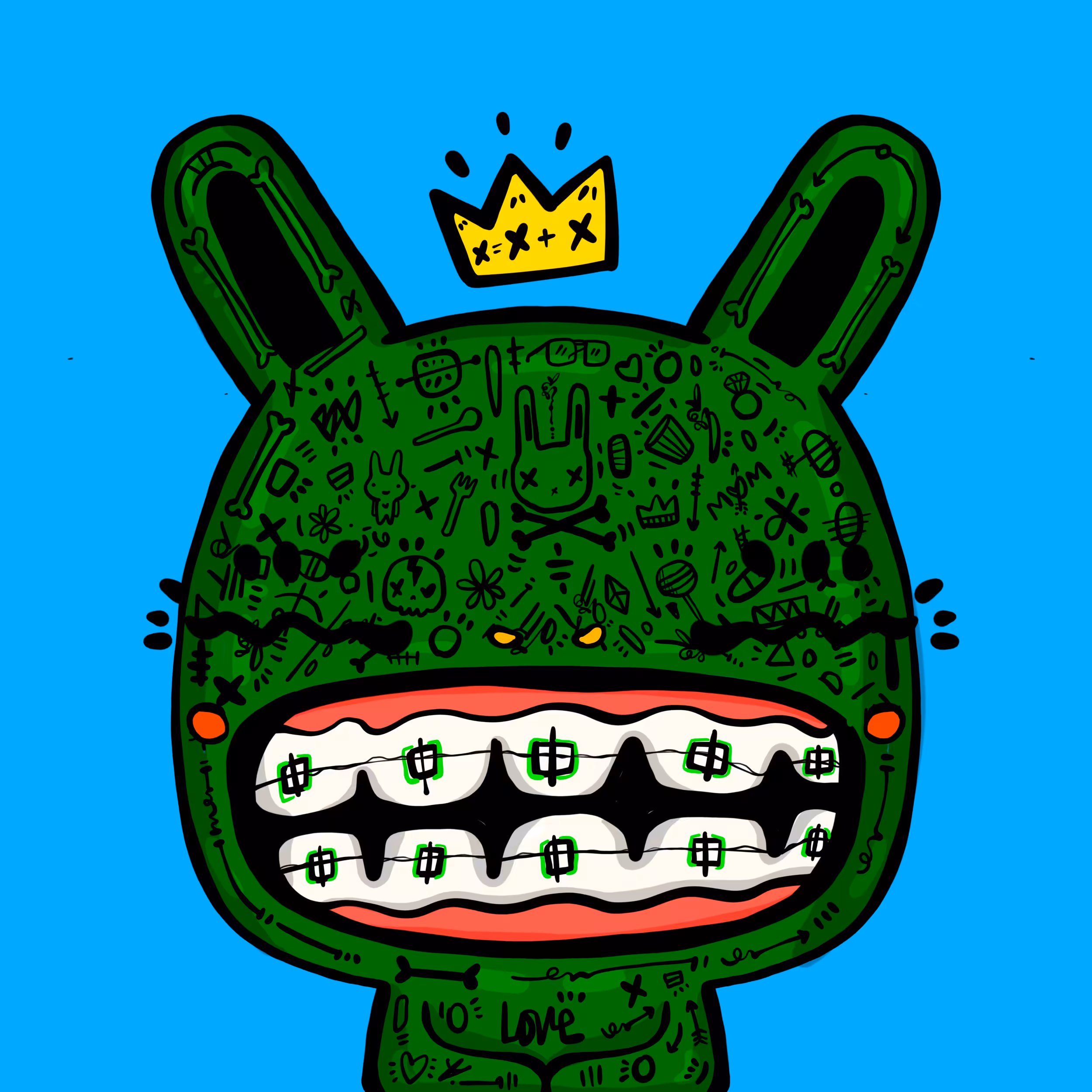 TOKYO PUNKS | BAD BUNNIES: TKP BAD BUNNY #0993