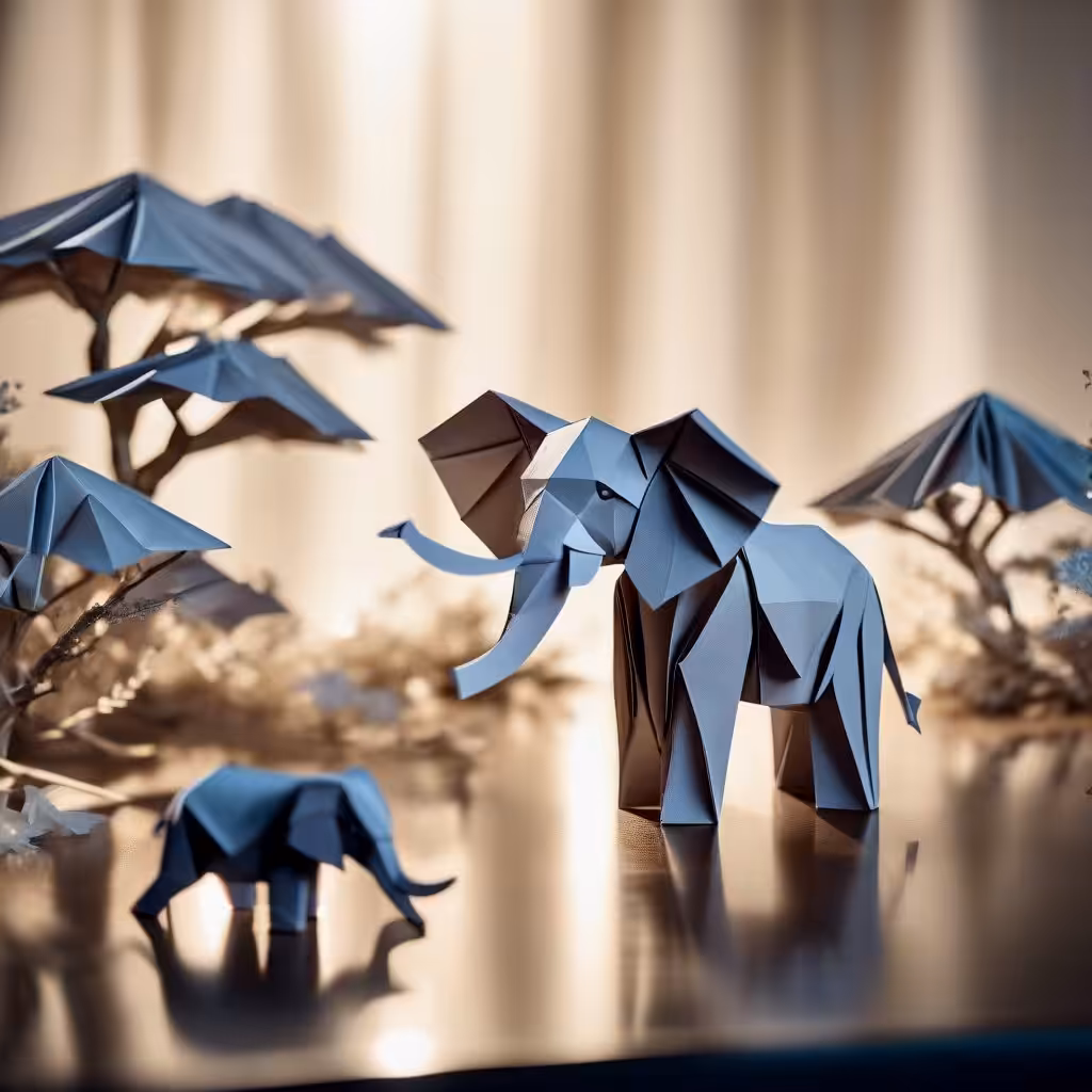 Origami Nature Sketches
