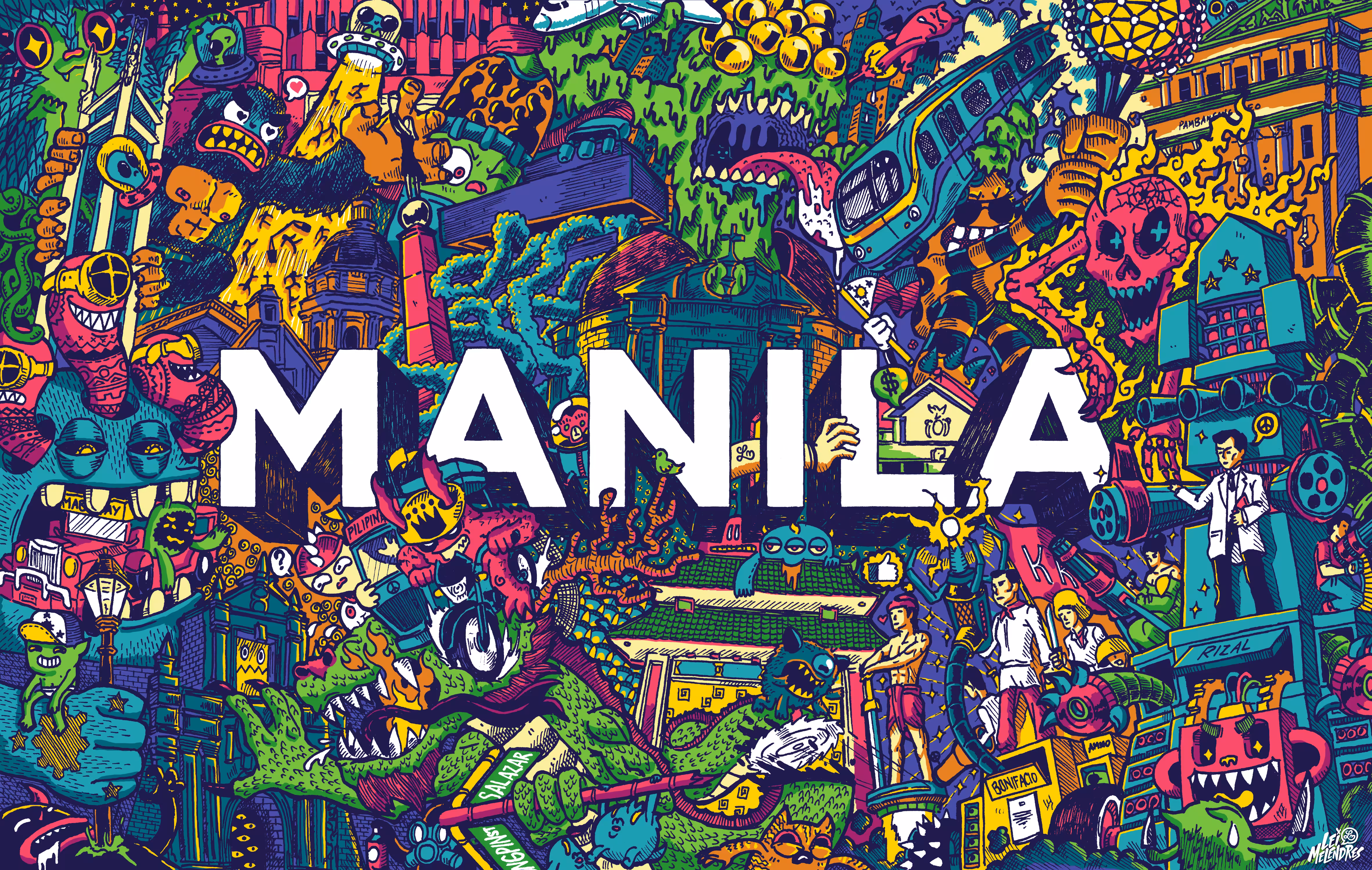Manila Invade by Lei Melendres