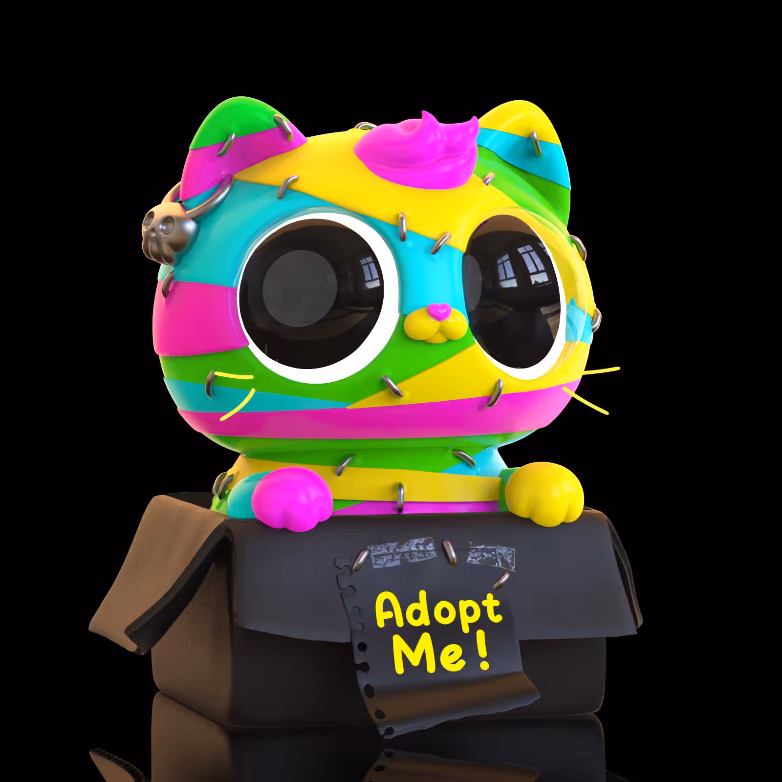 293 Orathai : colorblock mummy  !!