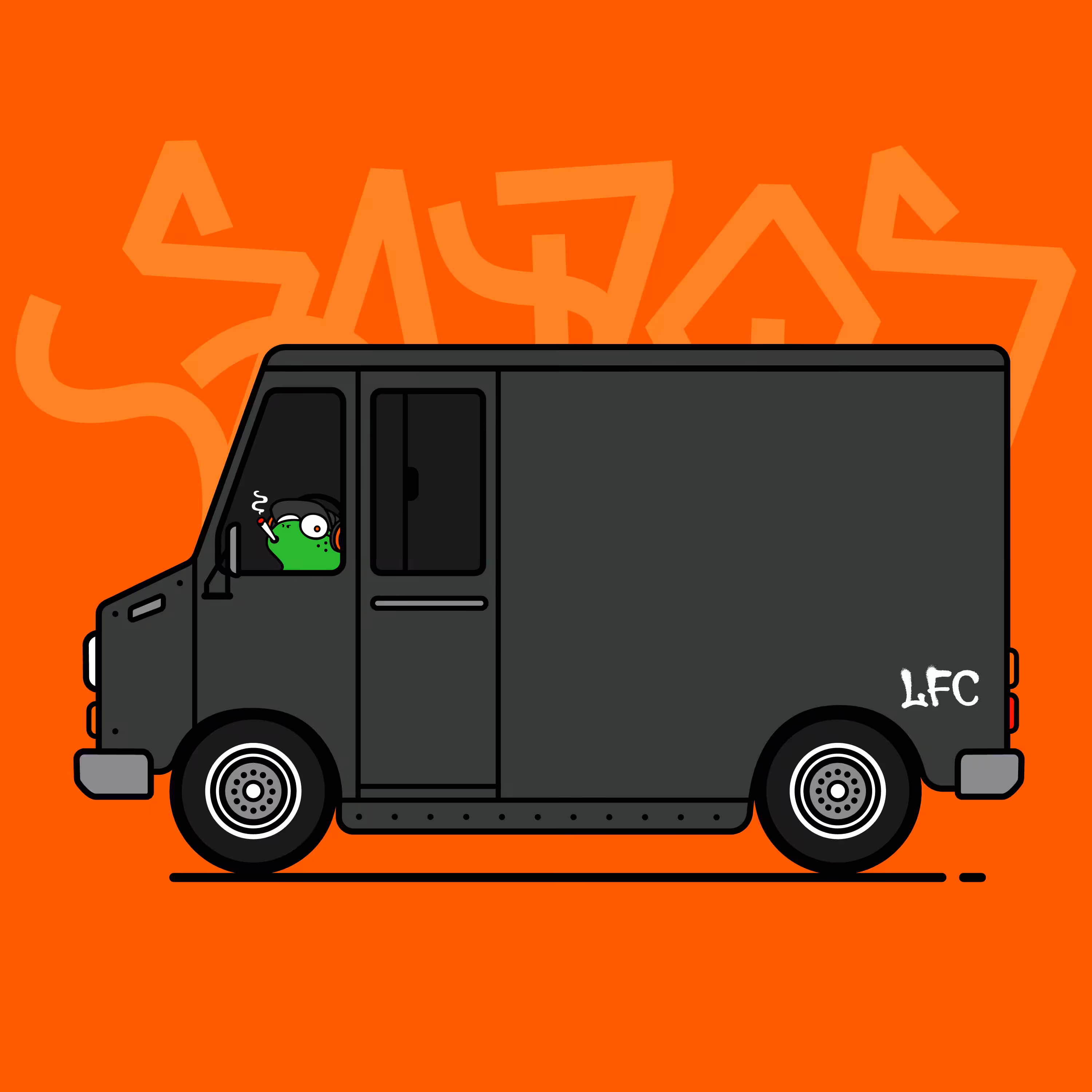 Lazy Frogs On The Road #115