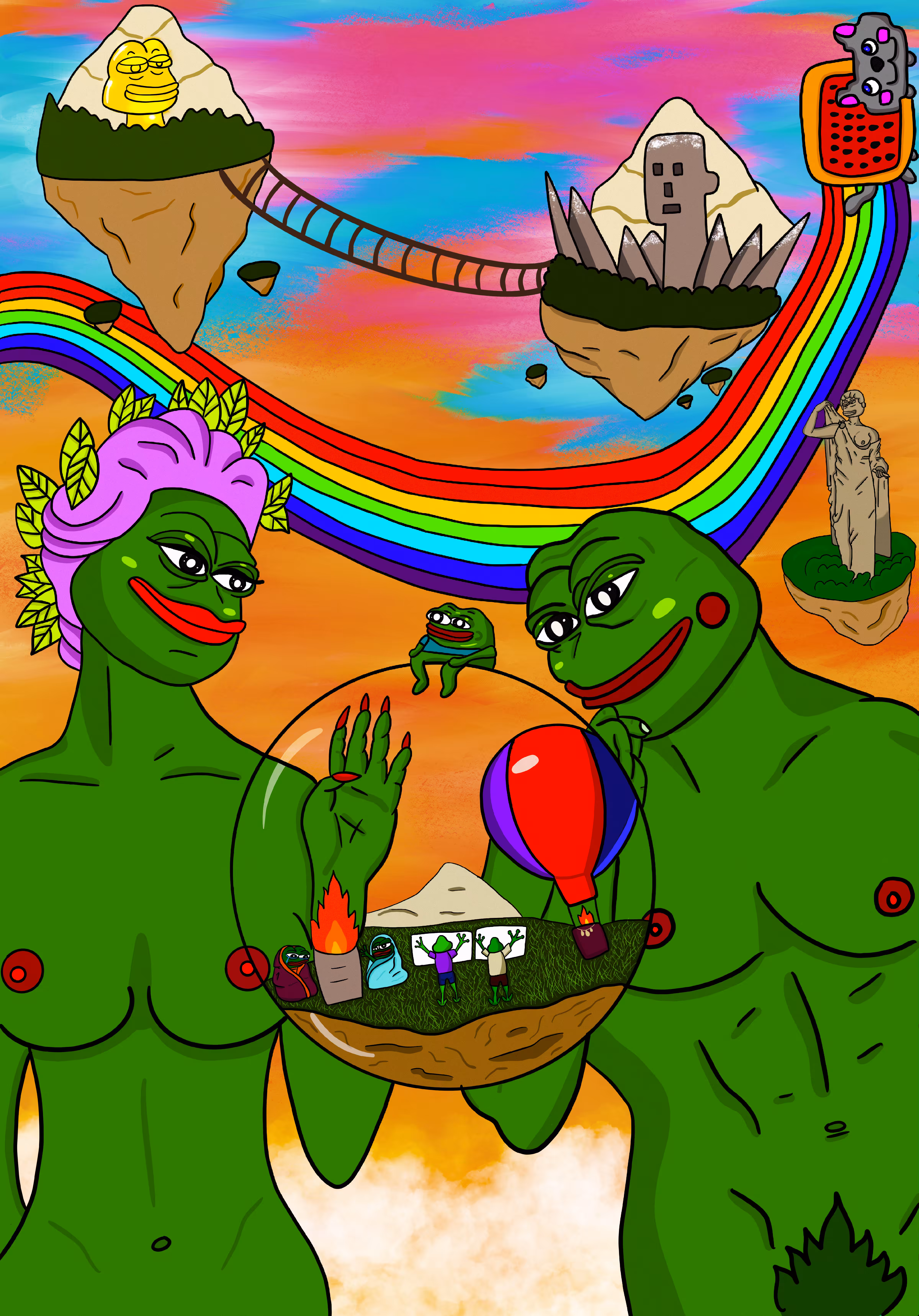 NFT Pepe Gods