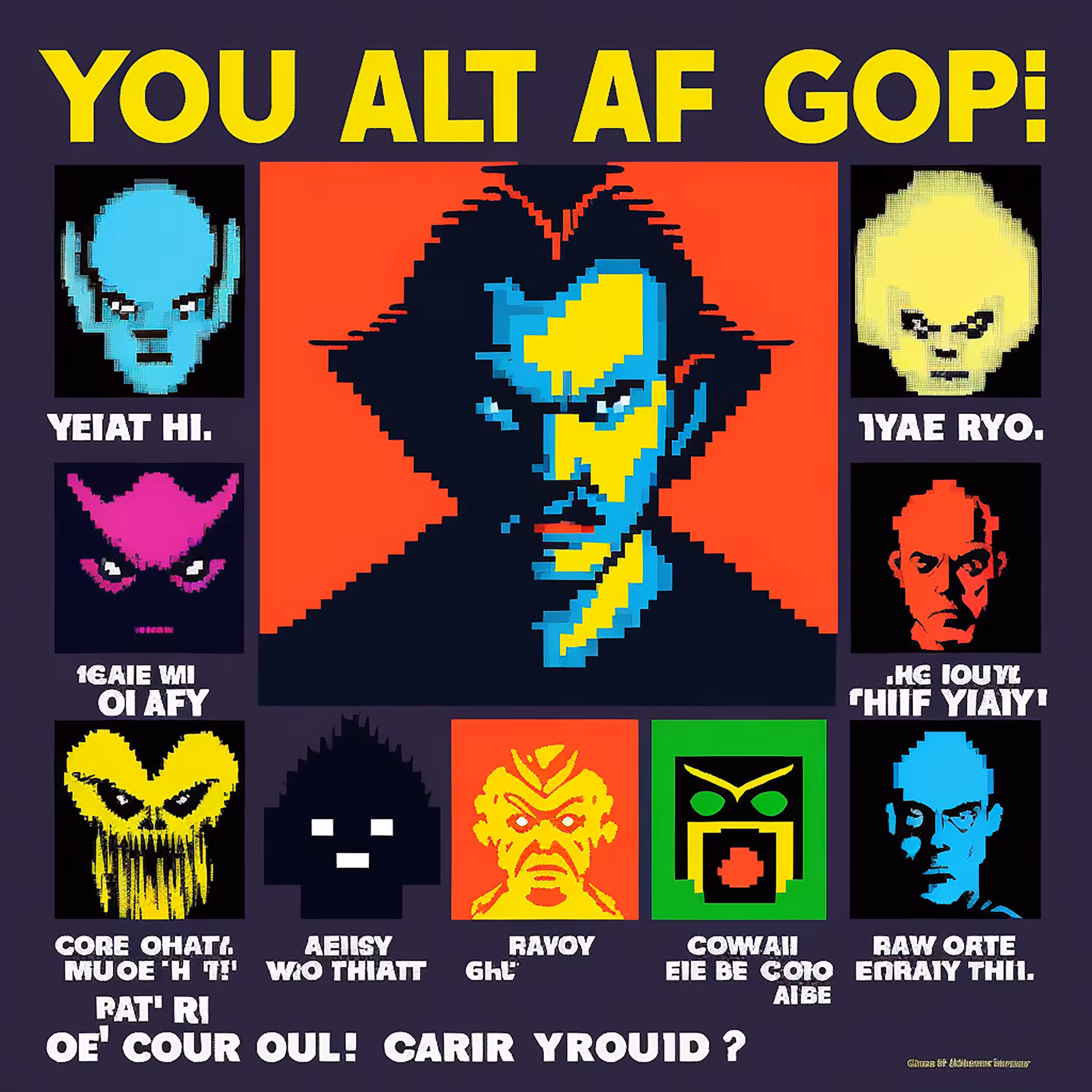 Pixel Game Posters #22
