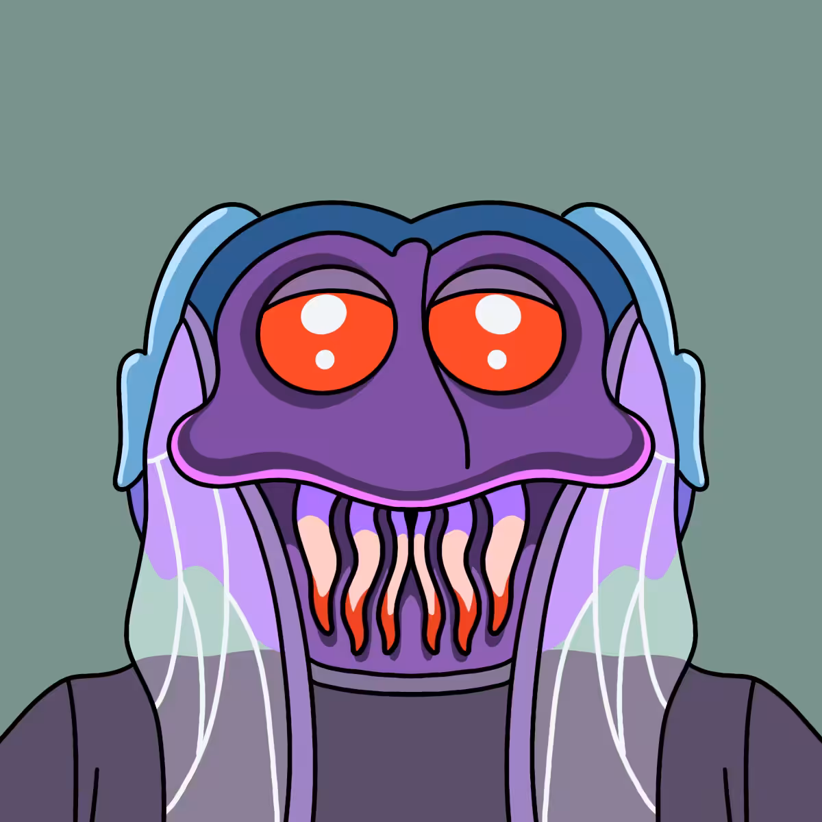 Hedz: |Hedz| Insectoid Purple