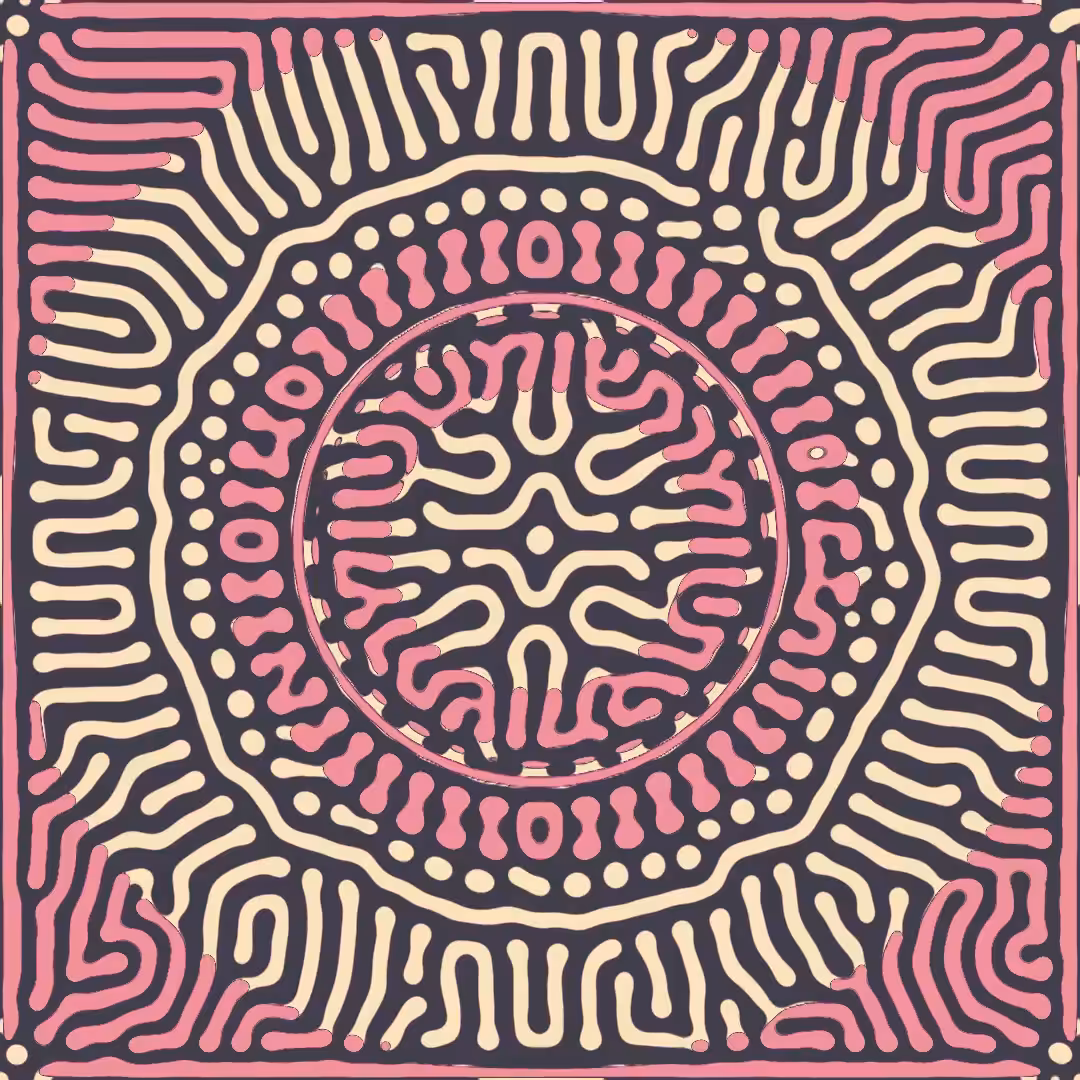 A COLOR POSTER OF CROP CIRCLE