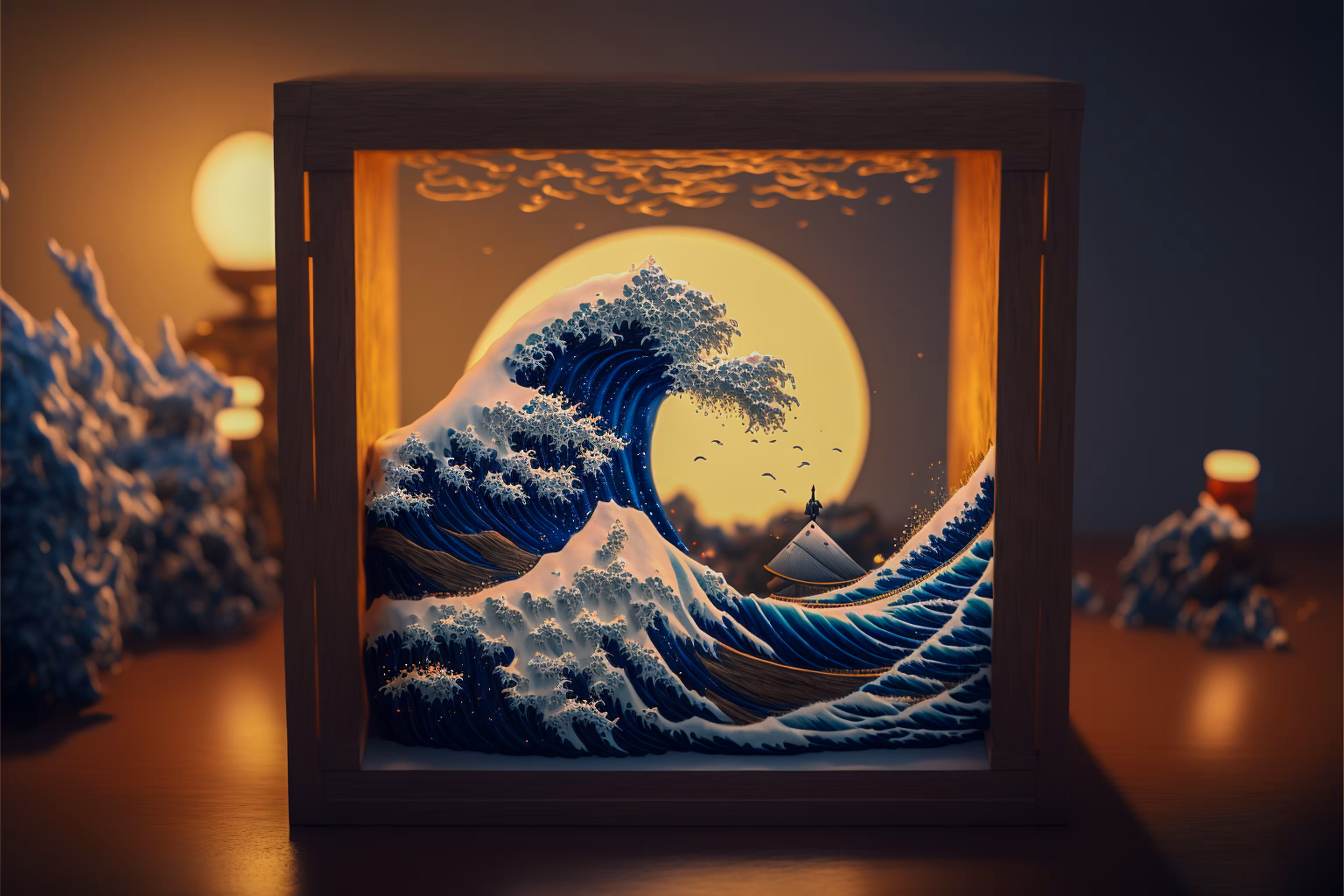 Dioramas - The Great Wave : 29