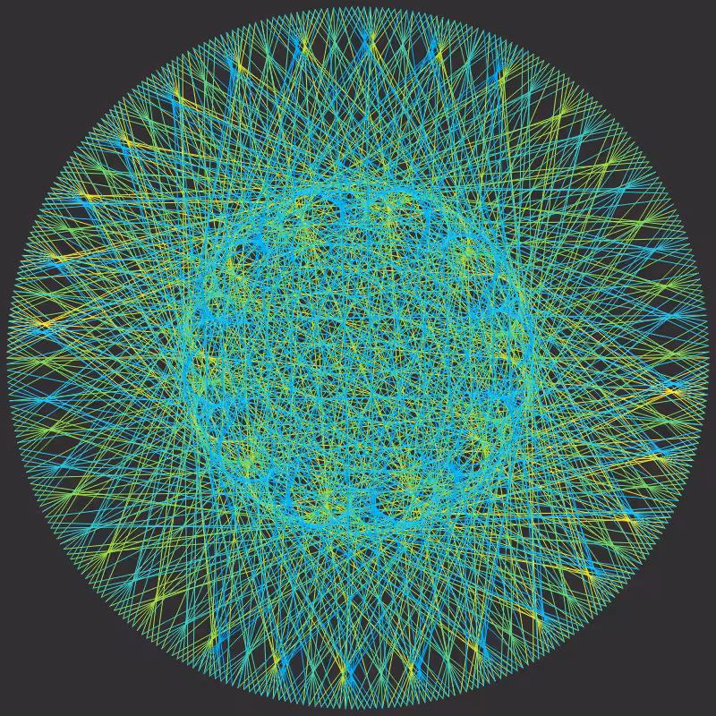 The Lace of the Universe #25