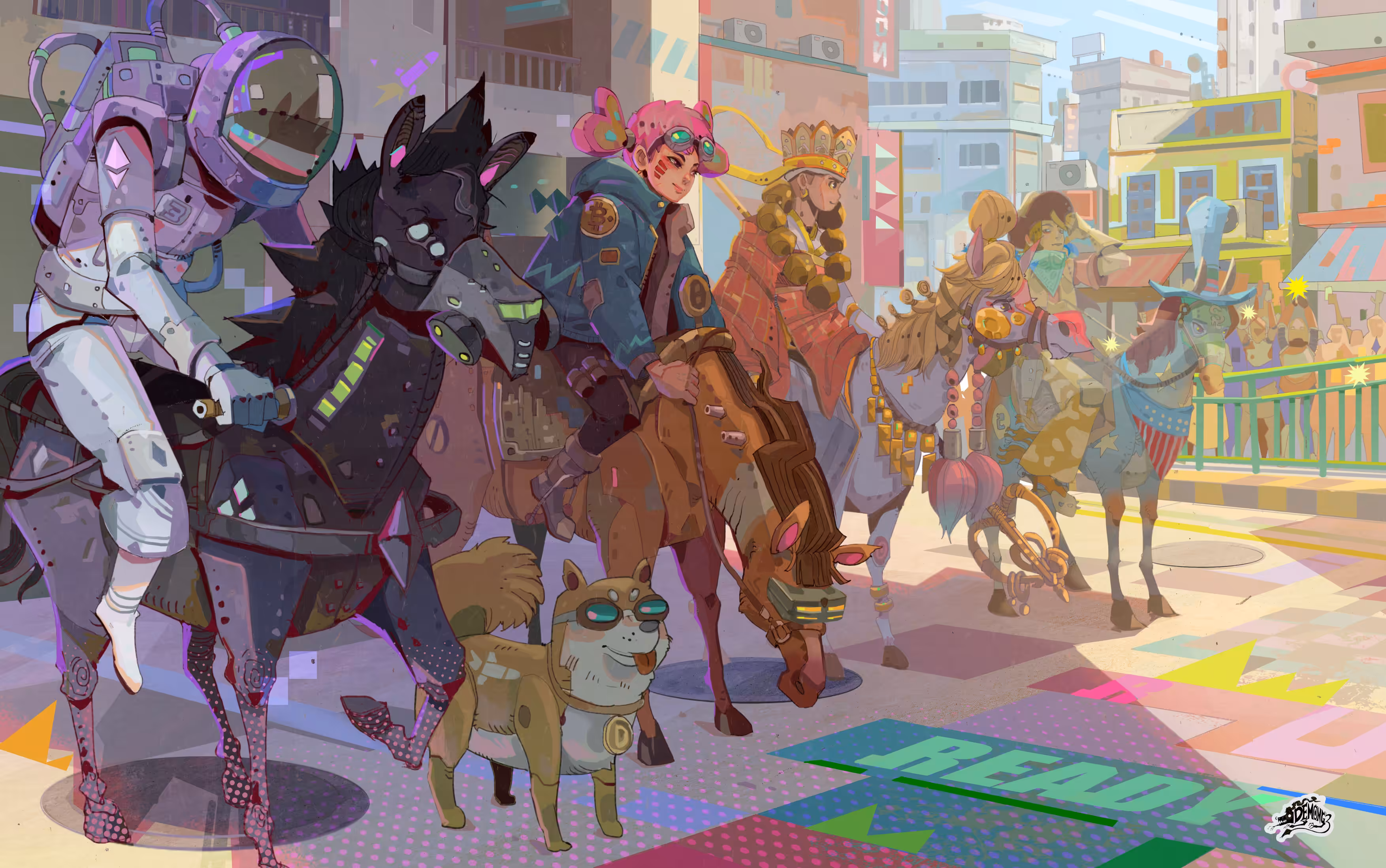 Four Horsemen & One Dog