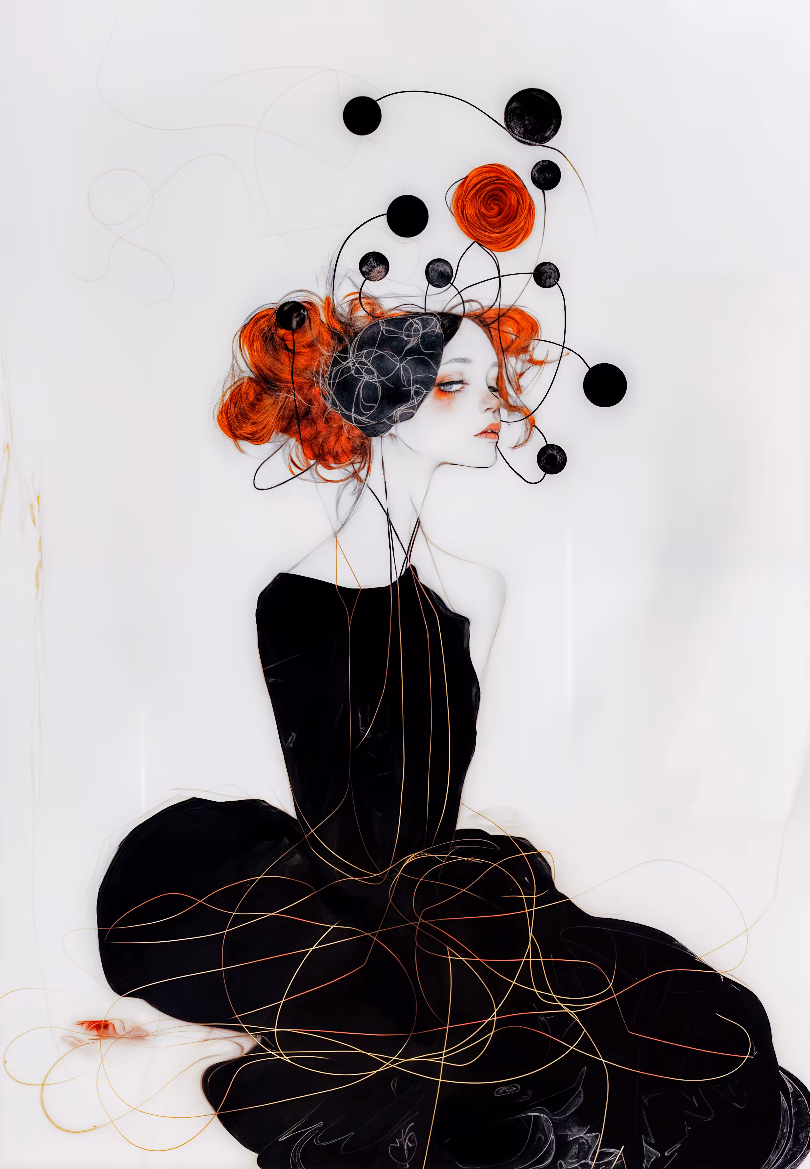 The Lady in Quantum Flux