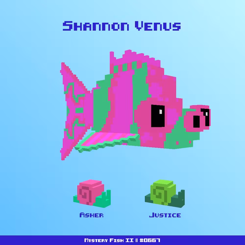 Shannon Venus :: Mystery Fish 0667/1000