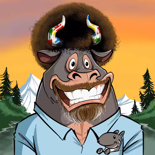 Bob Ross Bull