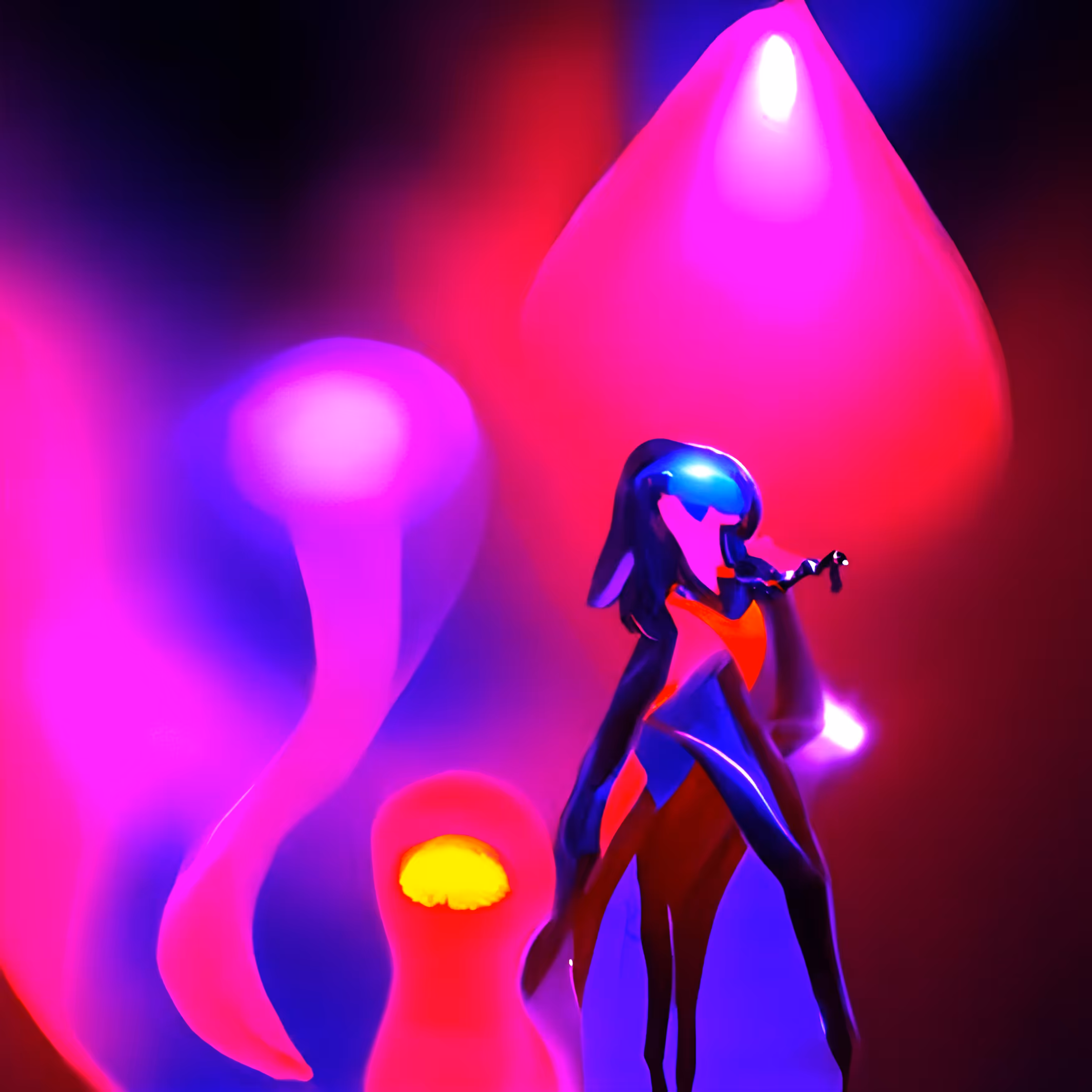 She Sings Alone and the Voices Hush to Listen In