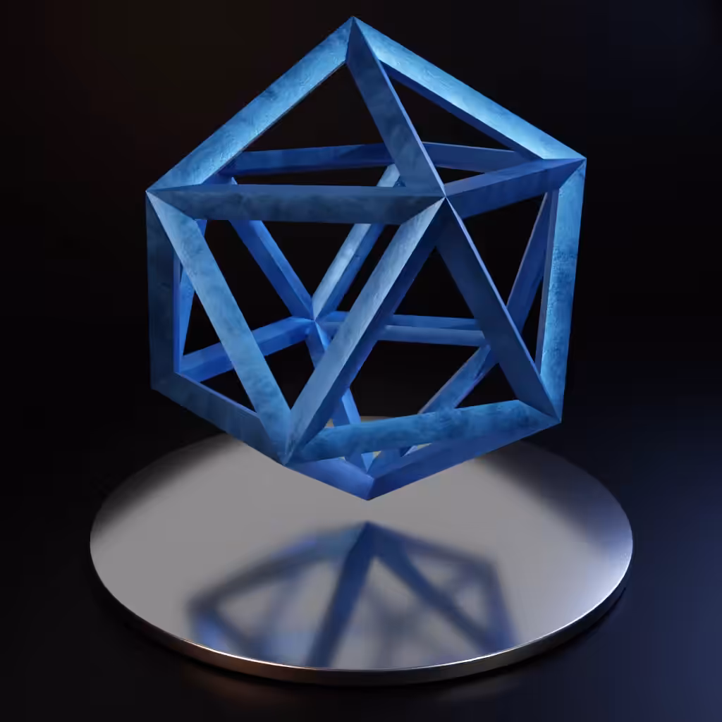 icosa - wireframe