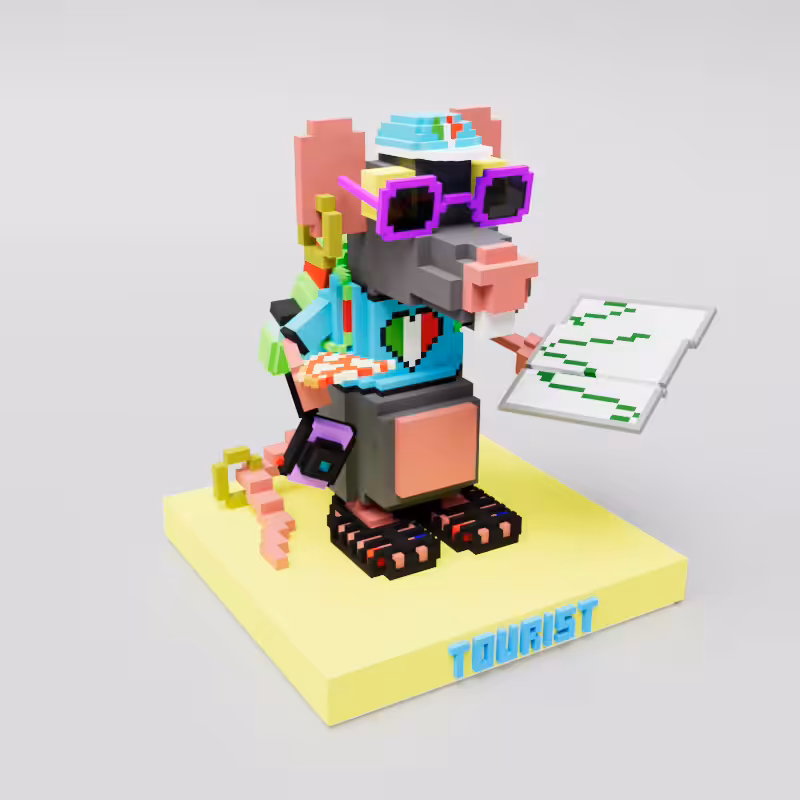 Rodeo posts: Punk Rat Next Generation 004 Tourist
