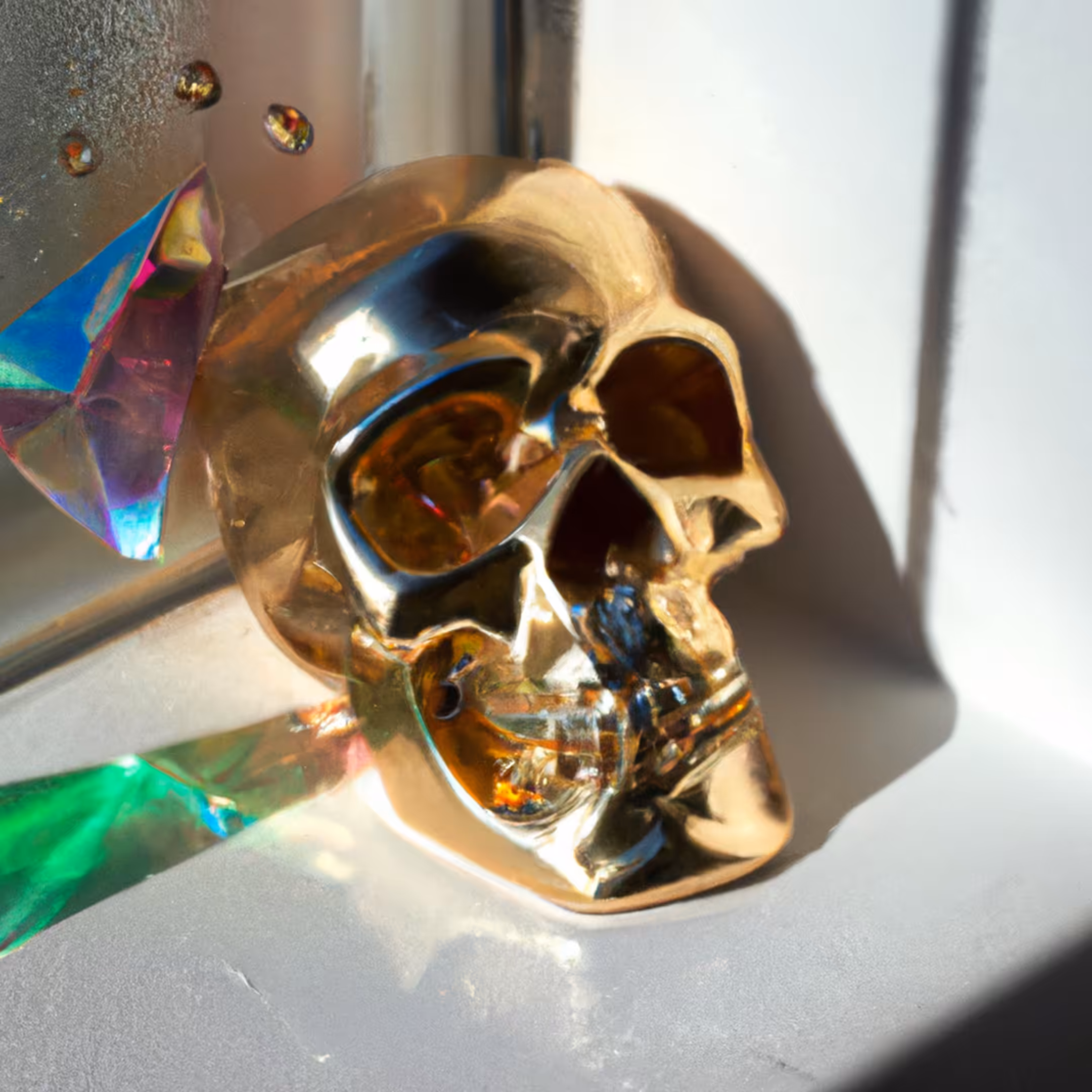 -: A Skull at the Window #50
