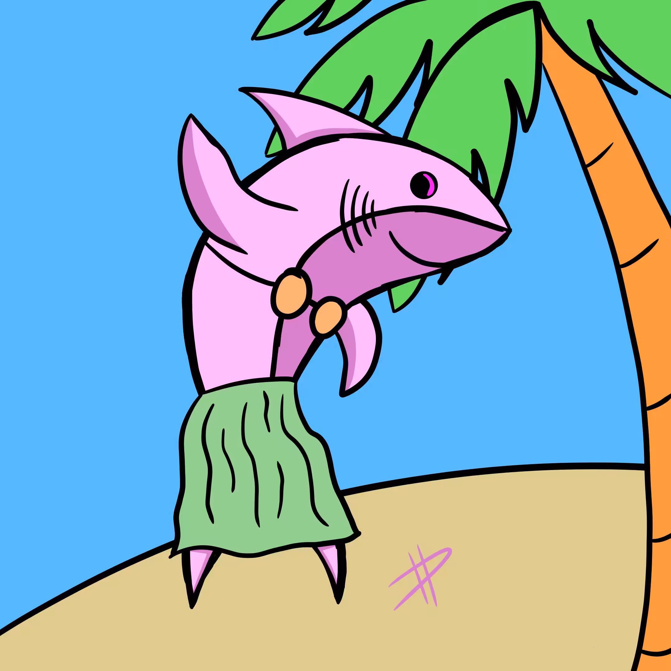 hula shark