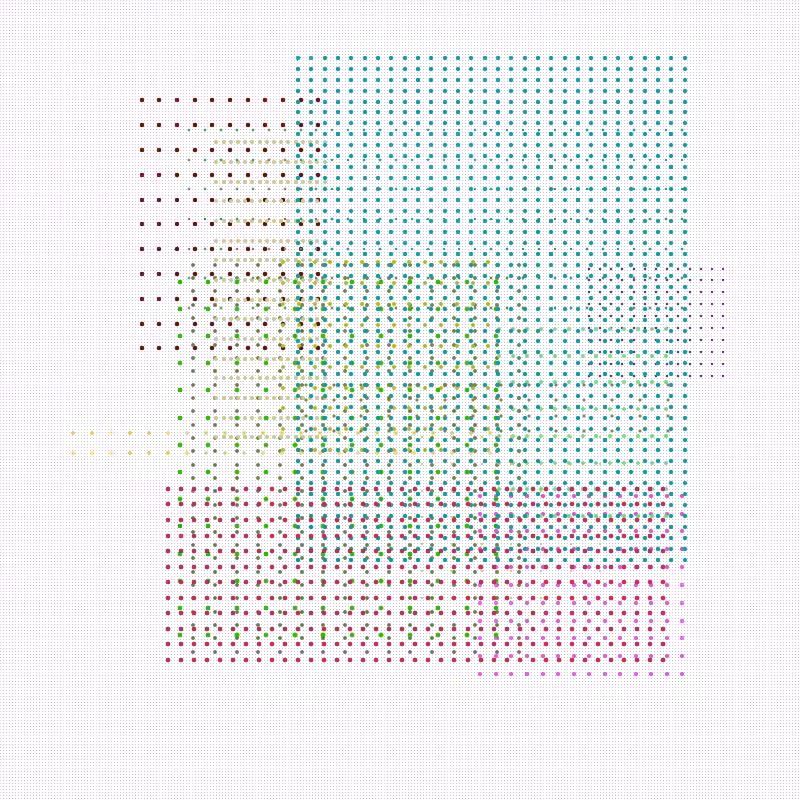 pointillist patchwork #63