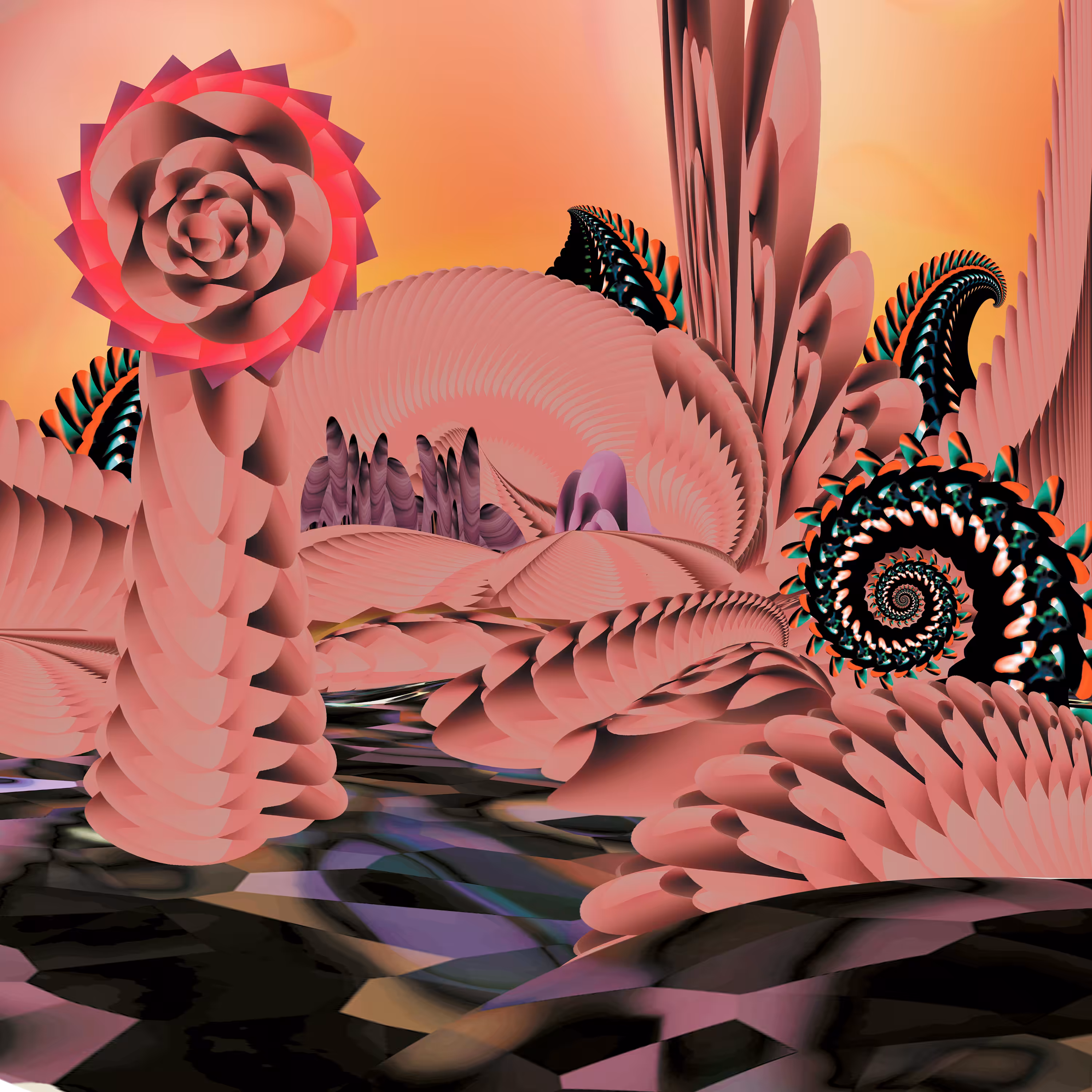 Pink Forest
