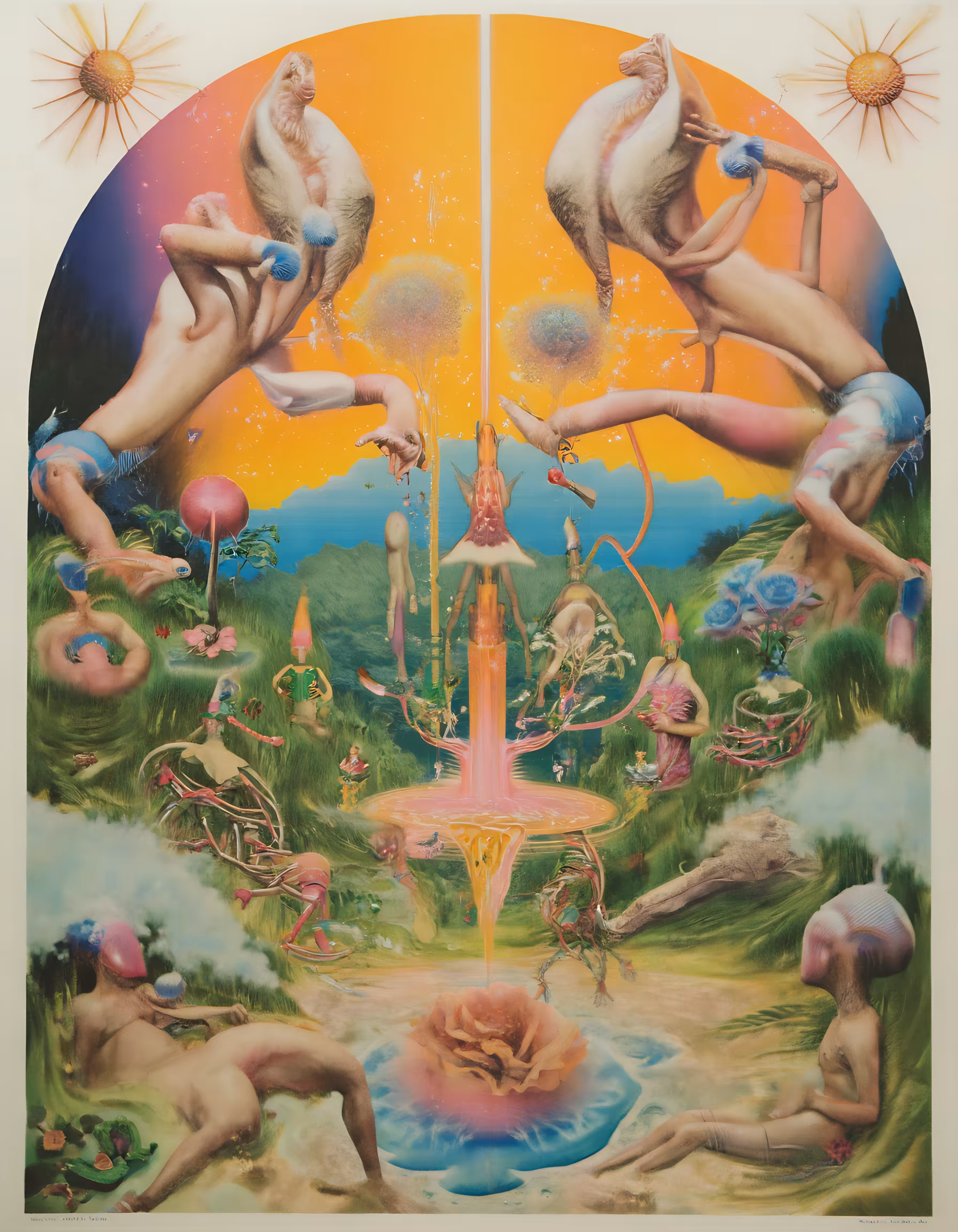 Psychedelic Paradise Births Universal Light