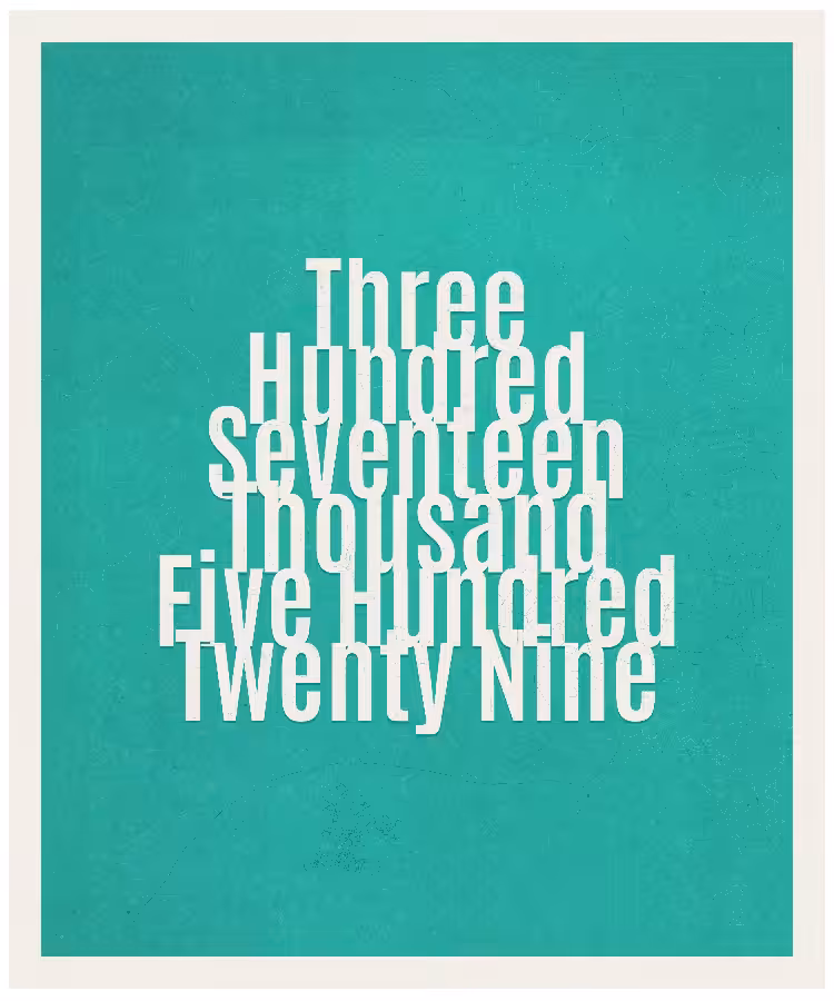 Count #317529