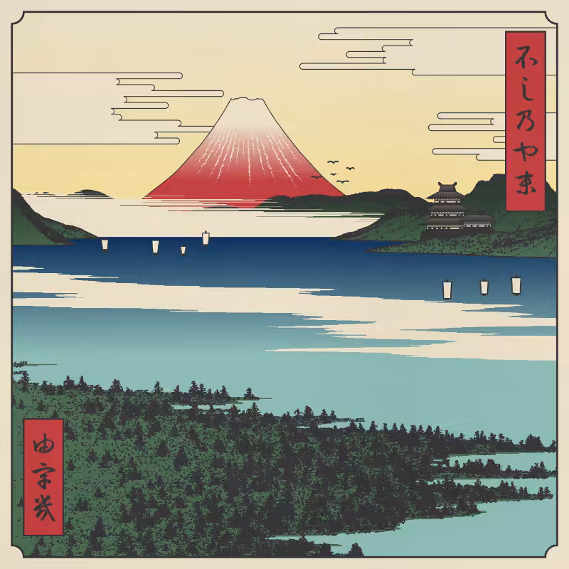 ukiyo-e seascape #64