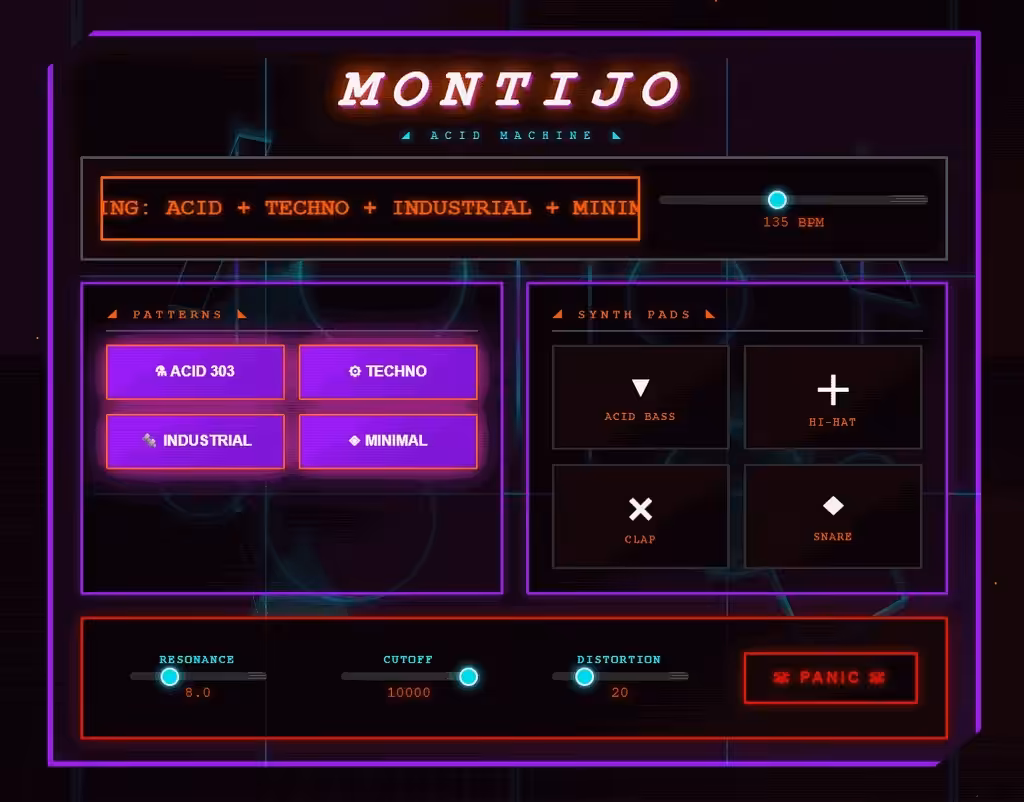  🔥 ⚙️Montijo – ACID Machine ⚙️🔥