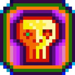 Skulls Pixels Coins #124