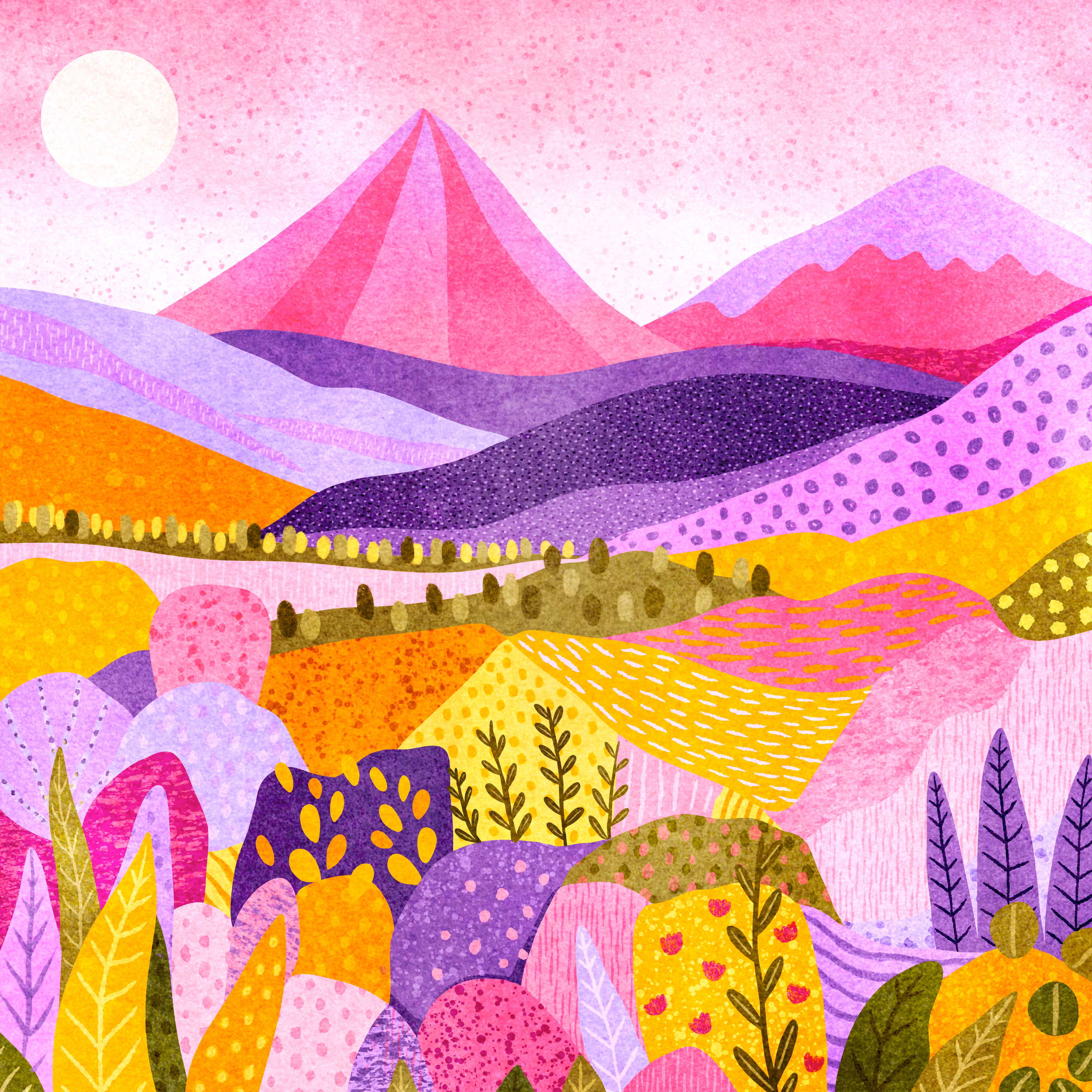Enchanted Colorscapes #2